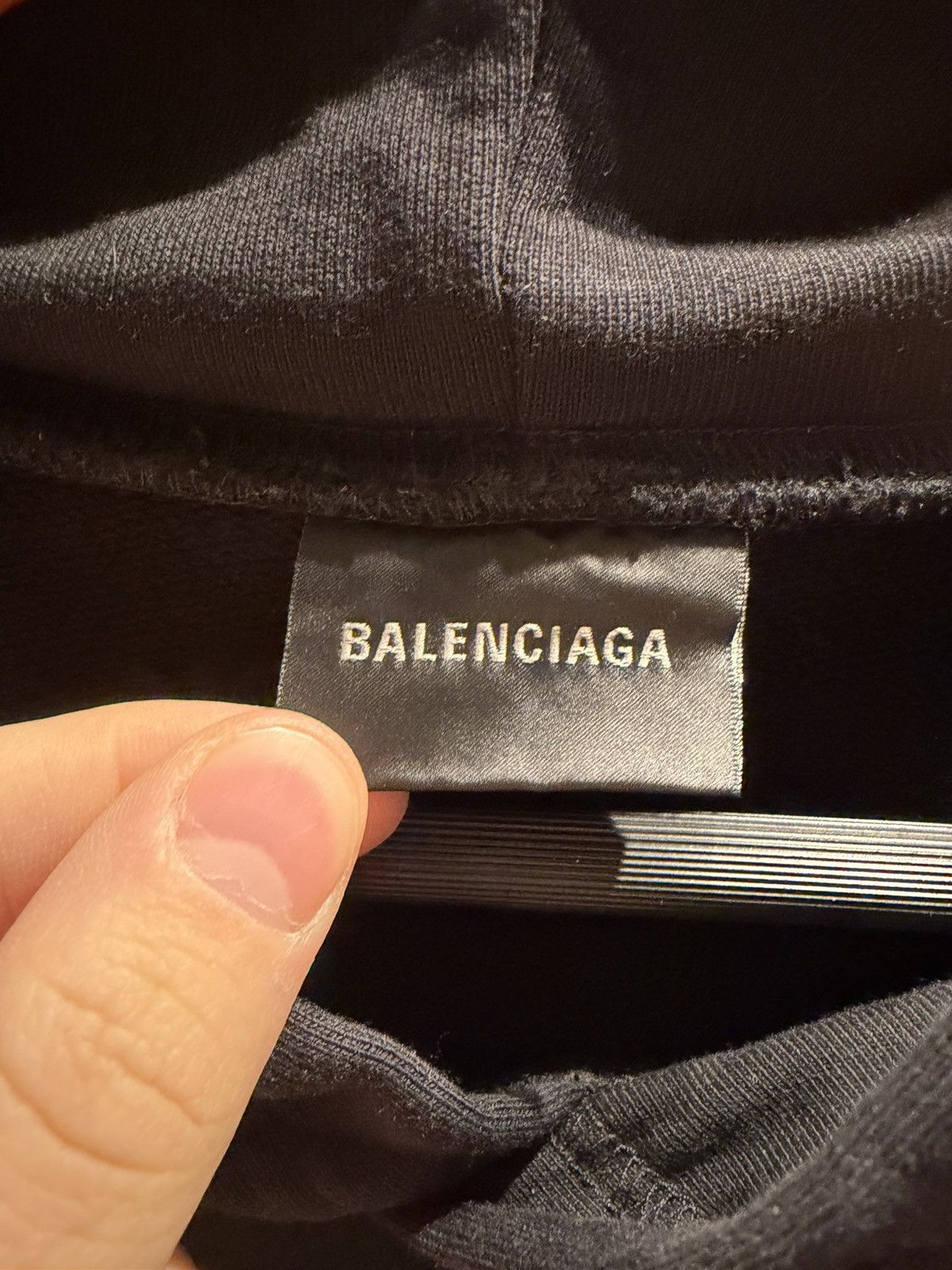 Balenciaga Balenciaga Embroidered New York Hoodie Black size 5 Size US M / EU 48-50 / 2 - 4 Thumbnail