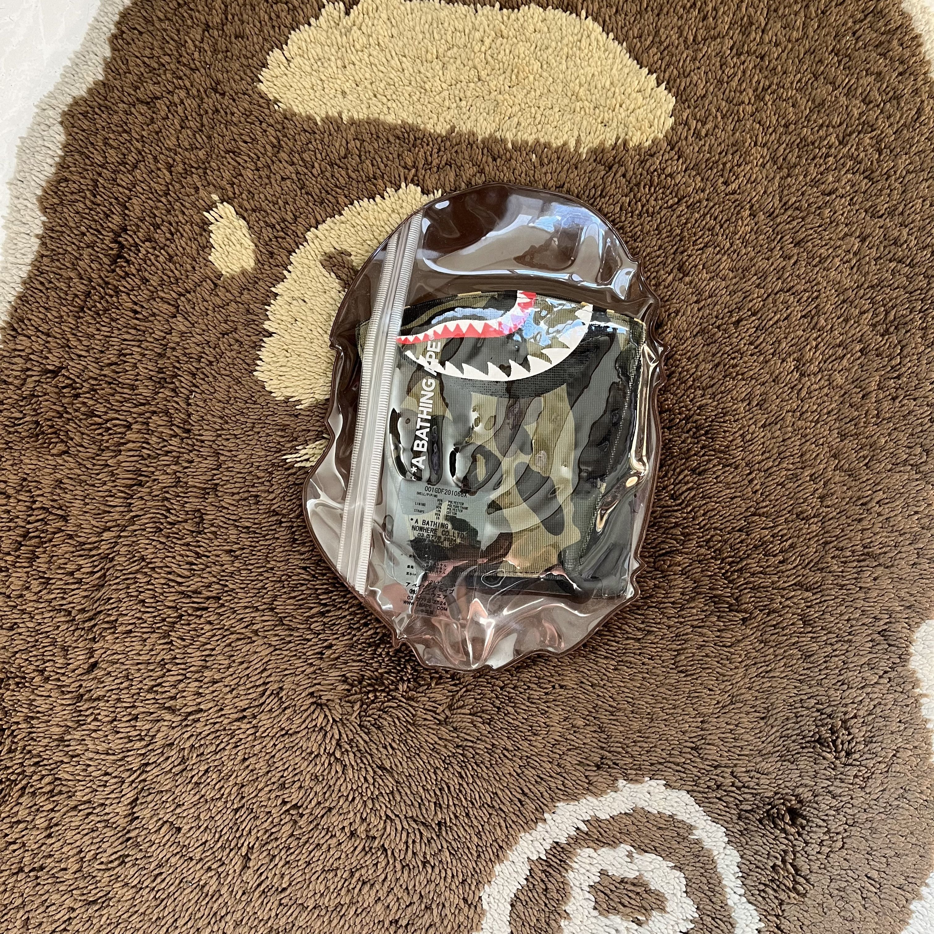 Bape 1ST CAMO HALF SHARK FACE MASK Size ONE SIZE - 2 Thumbnail