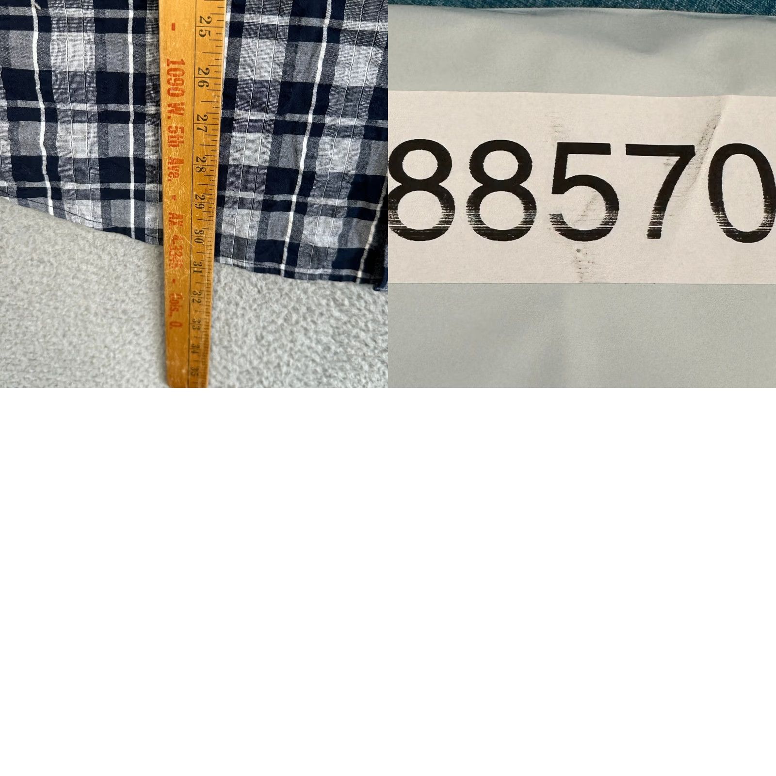 Weatherproof VINTAGE Weatherproof Plaid Shirt Mens Large Navy White Button-Down Collared Pocket Short Sleeve Casual Workwear Size US L / EU 52-54 / 3 - 8 Thumbnail