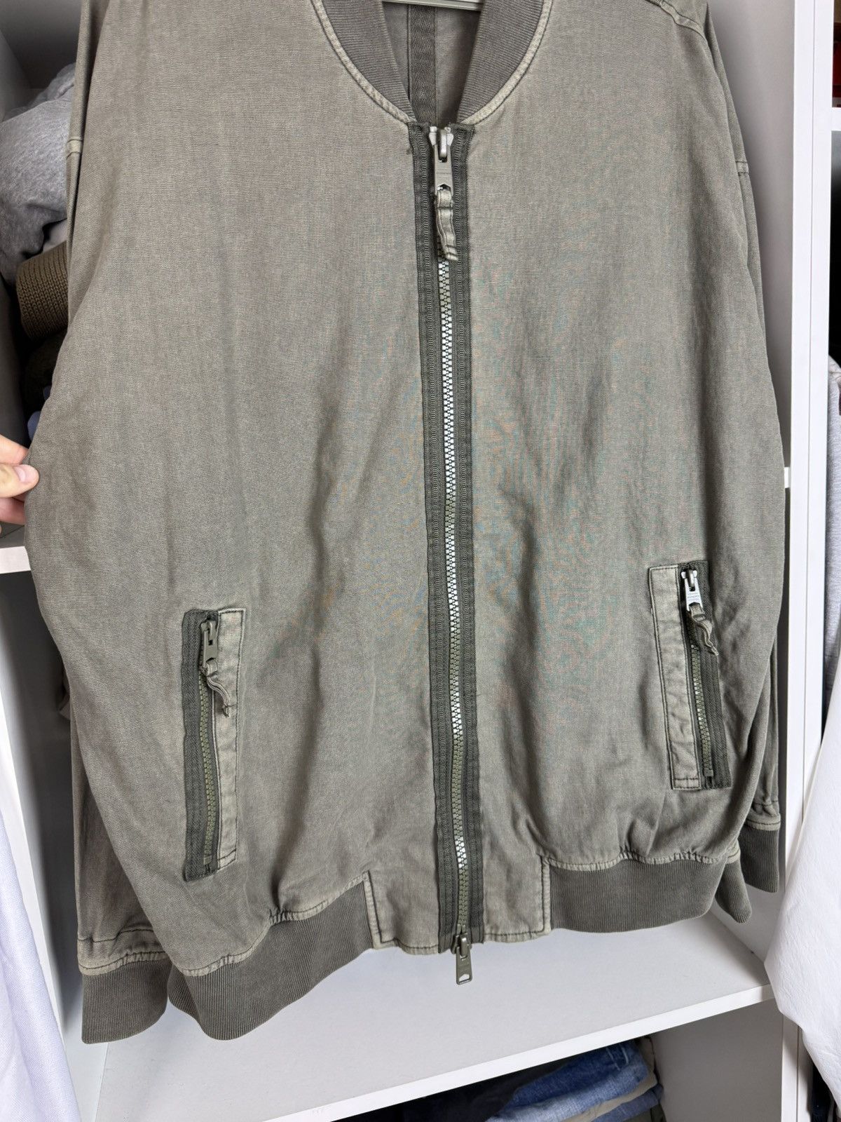 Allsaints Allsaints Blix Linen Cotton Bomber Jacket Men’s Size US L / EU 52-54 / 3 - 7 Thumbnail