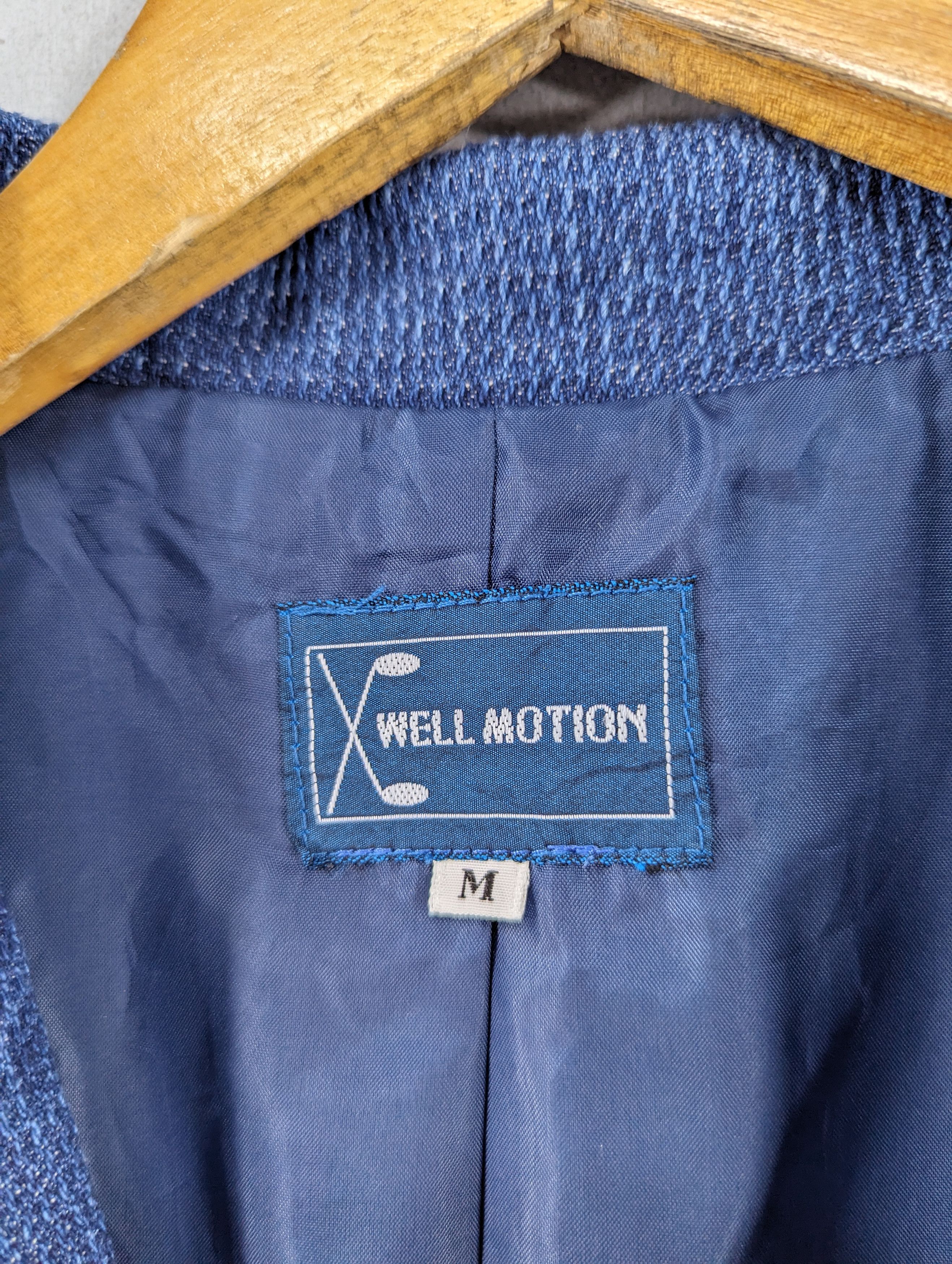 Japanese Brand Vintage Well Motion Denim Button Jacket Size US M / EU 48-50 / 2 - 9 Thumbnail