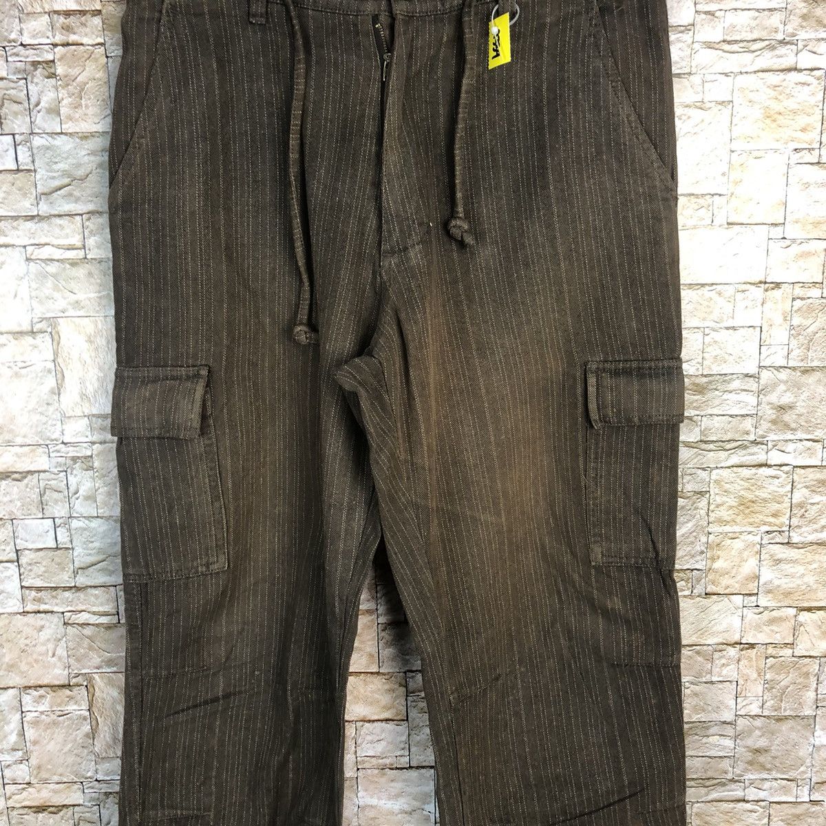 Japanese Brand DL Virgin Vagage Brown Cargo Multipocket Pants #A339 Size US 32 / EU 48 - 5 Thumbnail