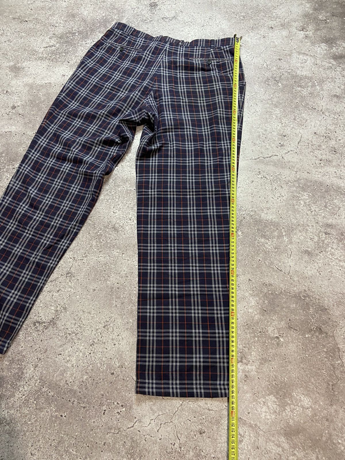 Burberry × Designer Vintage Burberrys pant nova check Size US 36 / EU 52 - 6 Thumbnail