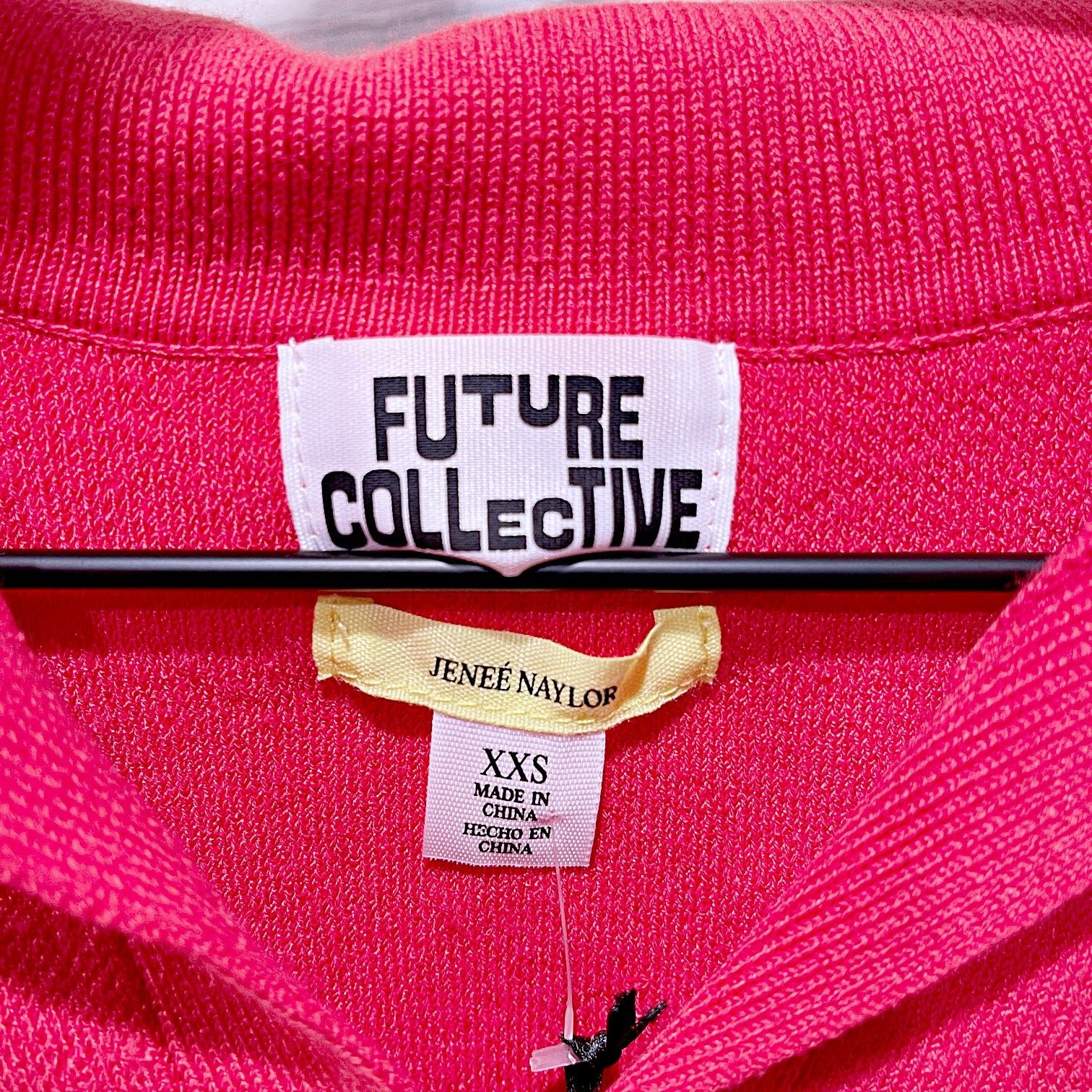 Target Basics Future Collective x Jenee Naylor Cropped Polo Red Womens XXS Size XXS / US 00 / IT 34 - 5 Thumbnail