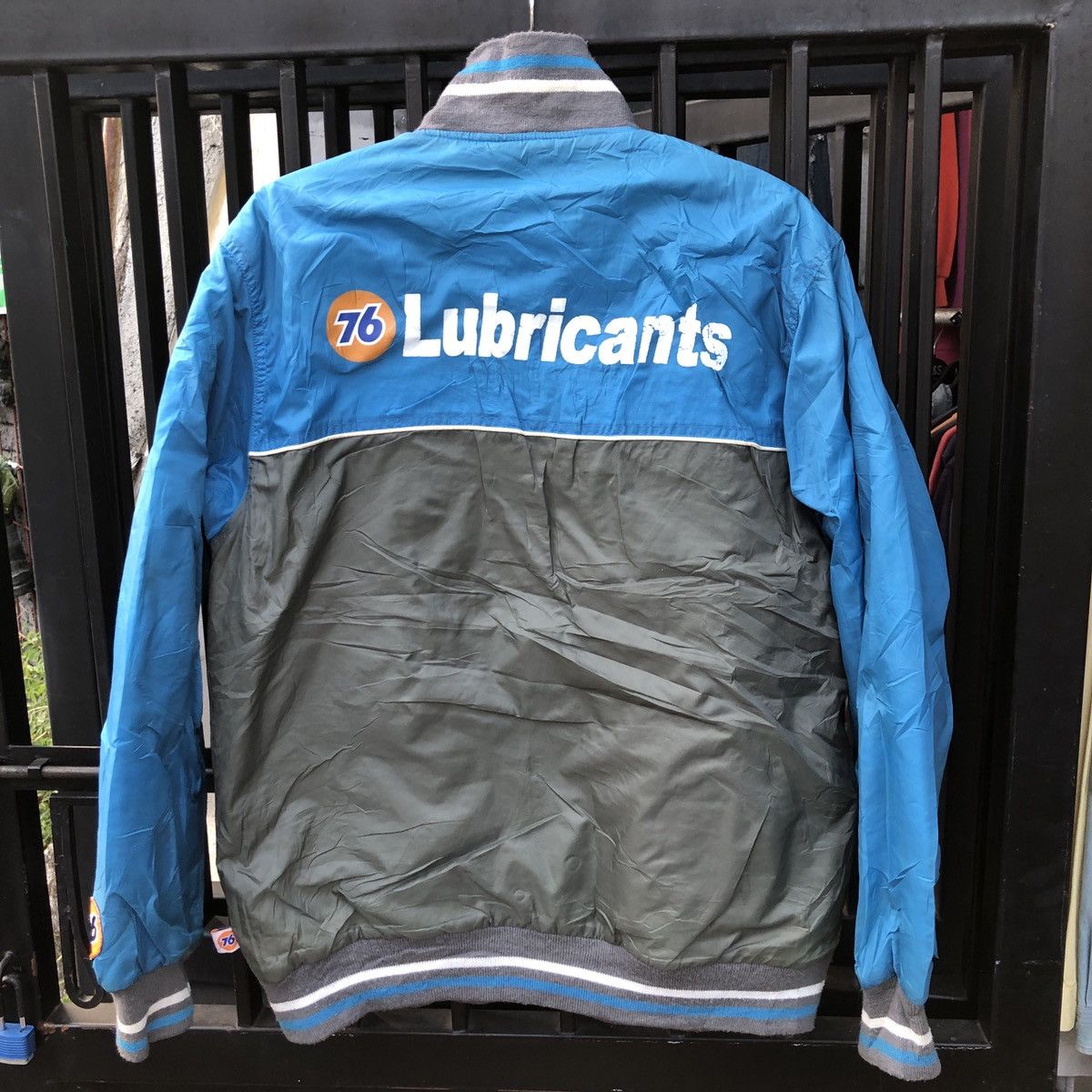 Union LA × Vintage VTG RIVERSIBEL JACKET 76 LUBRICANTS PATCHES Size US M / EU 48-50 / 2 - 3 Thumbnail