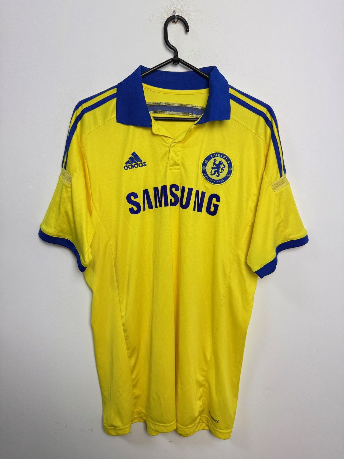Adidas Chelsea 2014/2015 Away Football Shirt Adidas Jersey Soccer Size US XL / EU 56 / 4 - 1 Thumbnail