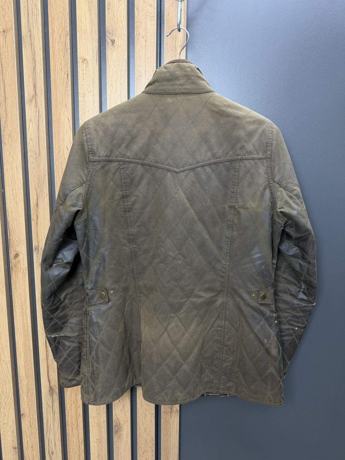 Barbour Barbour Quilted Utility Wax Jacket Size 14 Size L / US 10 / IT 46 - 11 Thumbnail