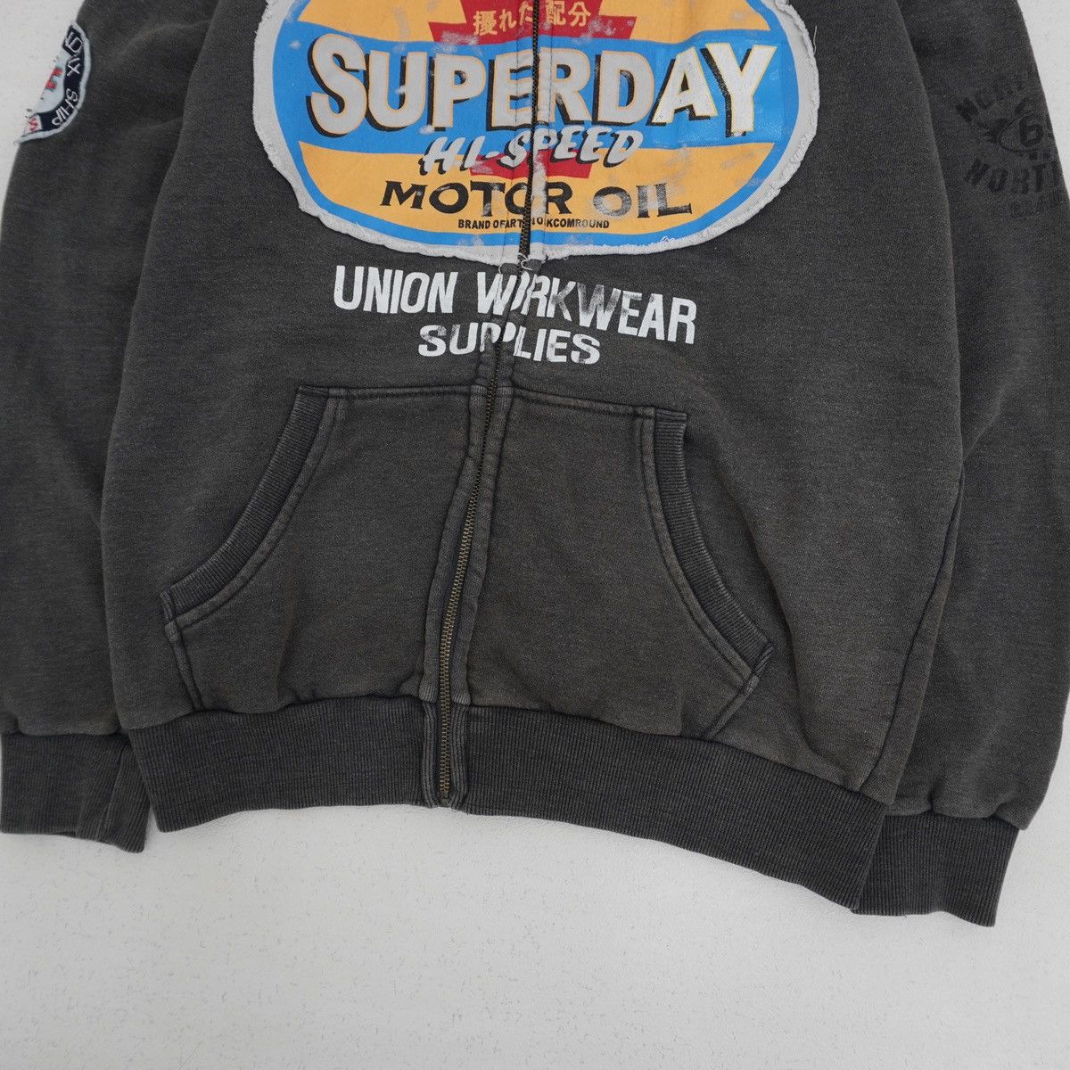 Japanese Brand Superday Retro Graphic Hoodie Fur Hoodie LGB ifsixw9 style Size US L / EU 52-54 / 3 - 3 Thumbnail