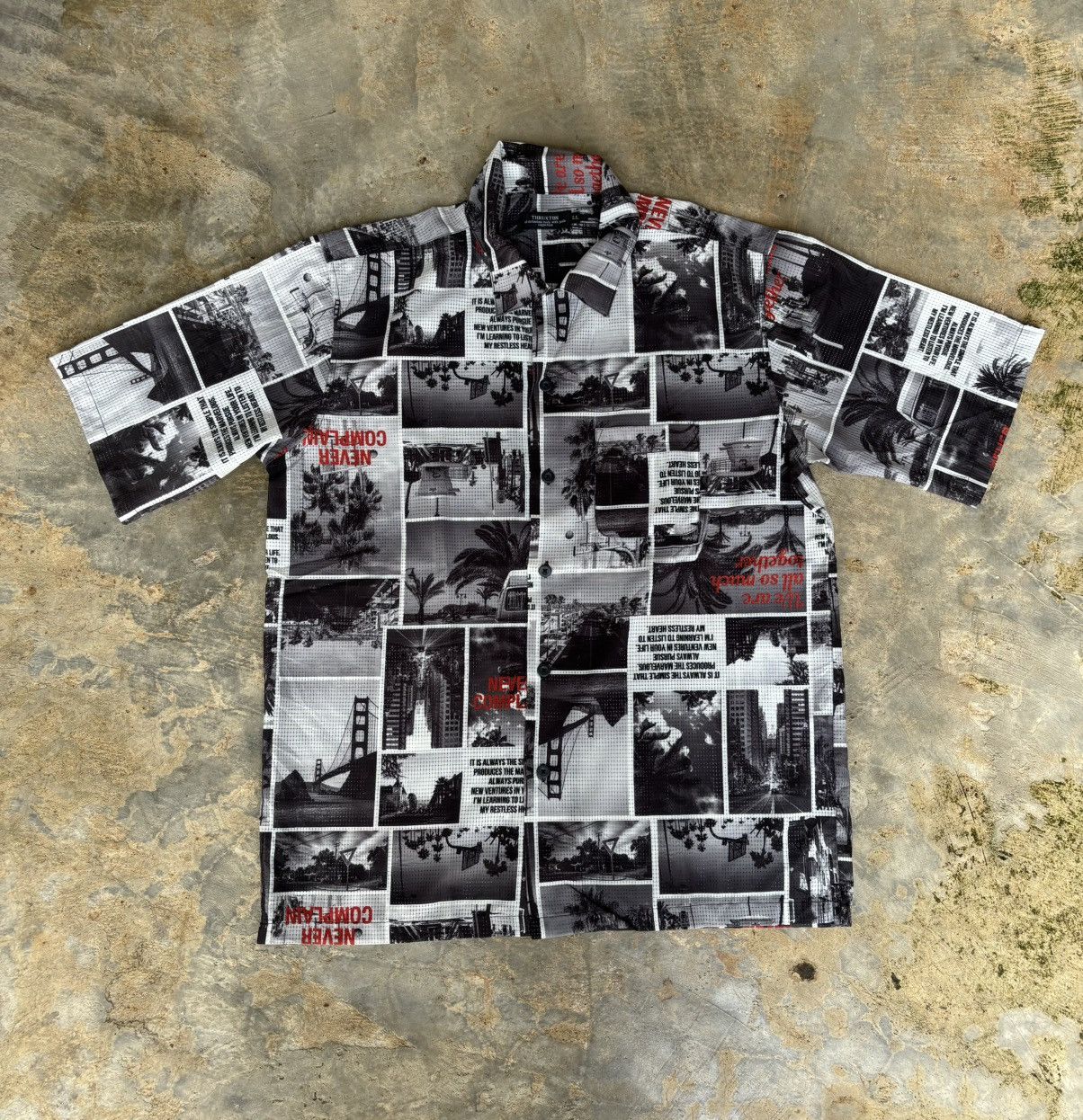 Hysteric Glamour Y2k Thruxton Full Print Pocket Shirt Size US XL / EU 56 / 4 - 1 Thumbnail