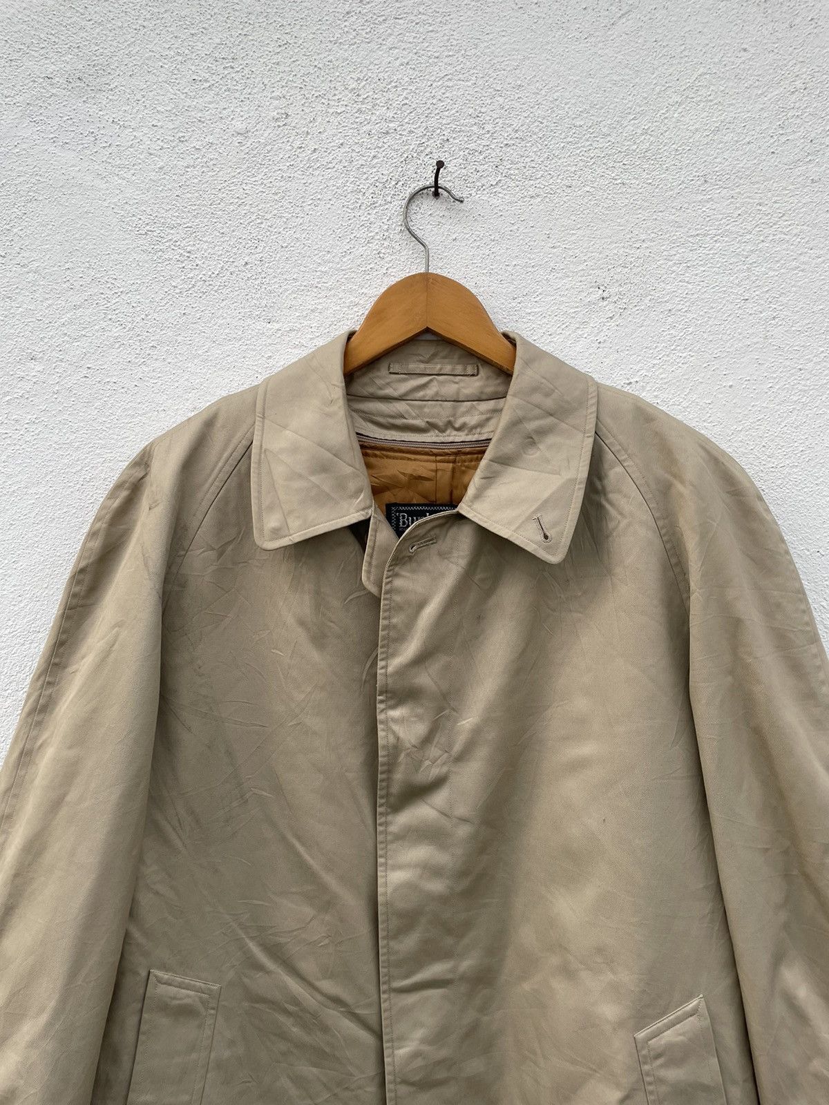 Burberry Prorsum × Vintage Vintage Burberrys Nova Checked Trench Jacket Size US M / EU 48-50 / 2 - 3 Thumbnail