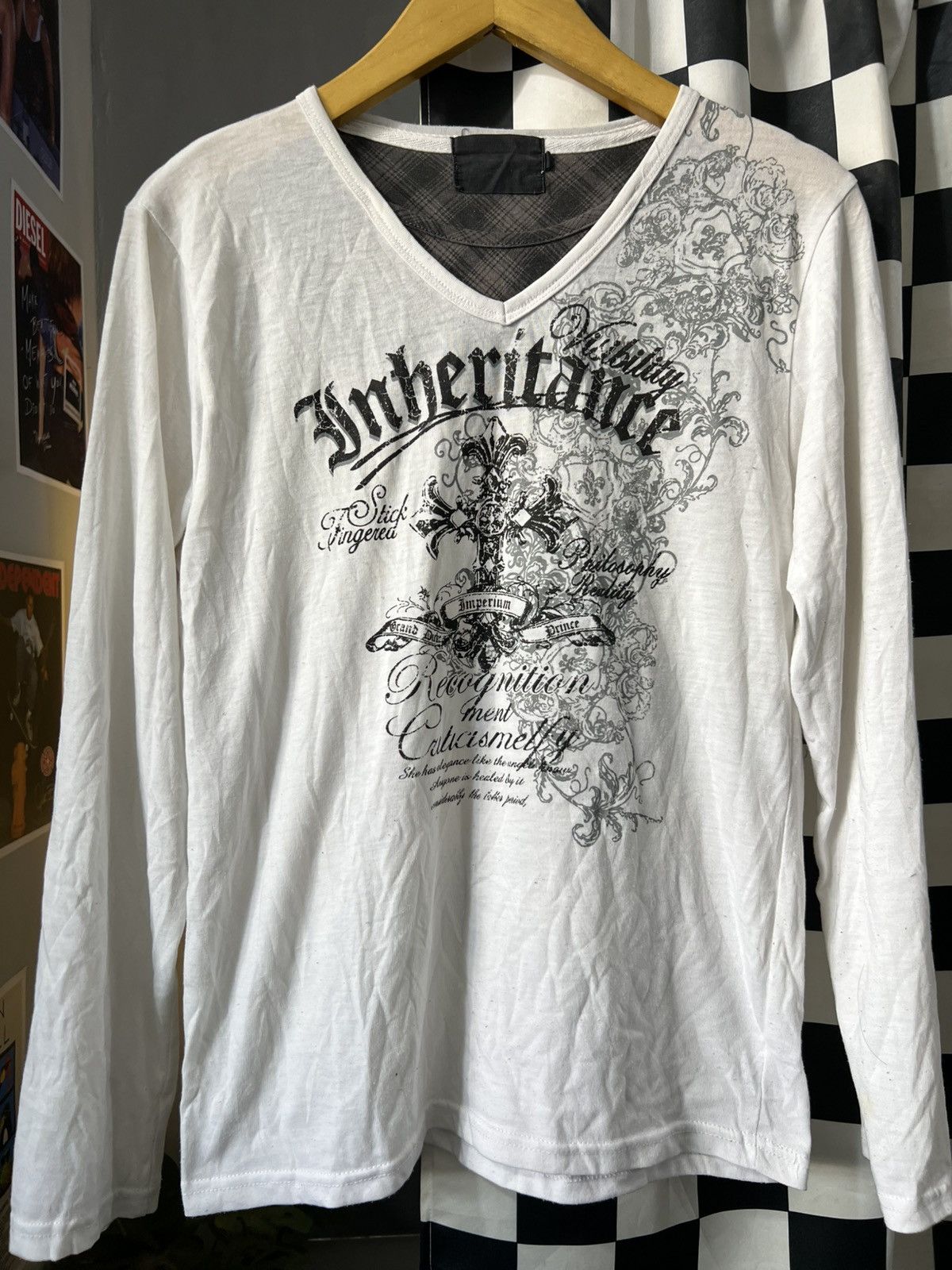 Le Grande Bleu (L.G.B.) Y2K Long Sleeve Graphic Shirt Size US M / EU 48-50 / 2 - 1 Thumbnail