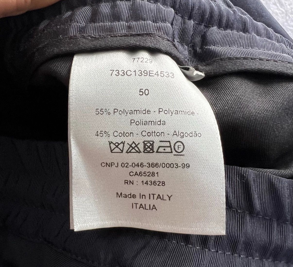 Dior Dior Dark Blue Drawstring Sweatpants J41 Size US 34 / EU 50 - 3 Thumbnail