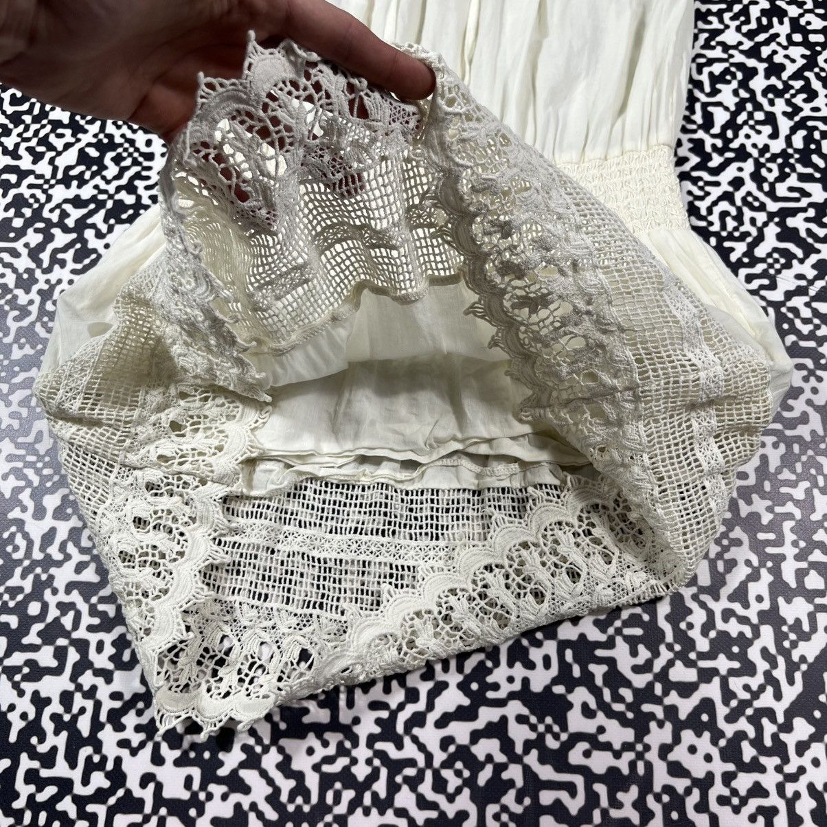 Denim & Supply Ralph Lauren Vintage Y2K Denim & Supple Ralph Lauren Lace Boho Mini Dress Size S / US 4 / IT 40 - 15 Thumbnail