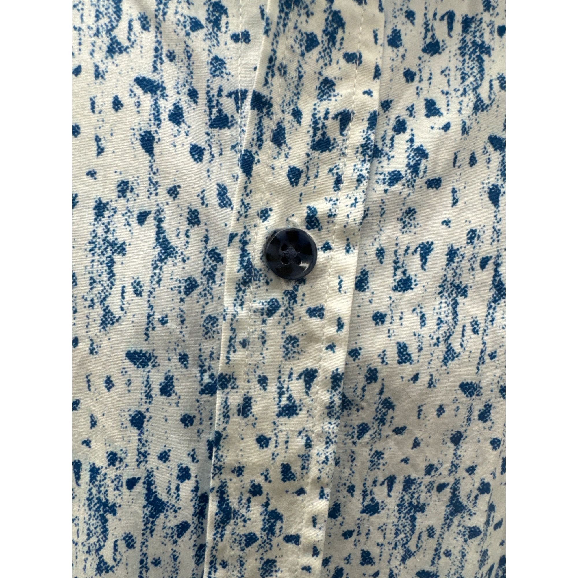 Robert Graham Robert Graham Men's Light Blue Geometric Long Sleeve XL butt Size US XL / EU 56 / 4 - 4 Thumbnail