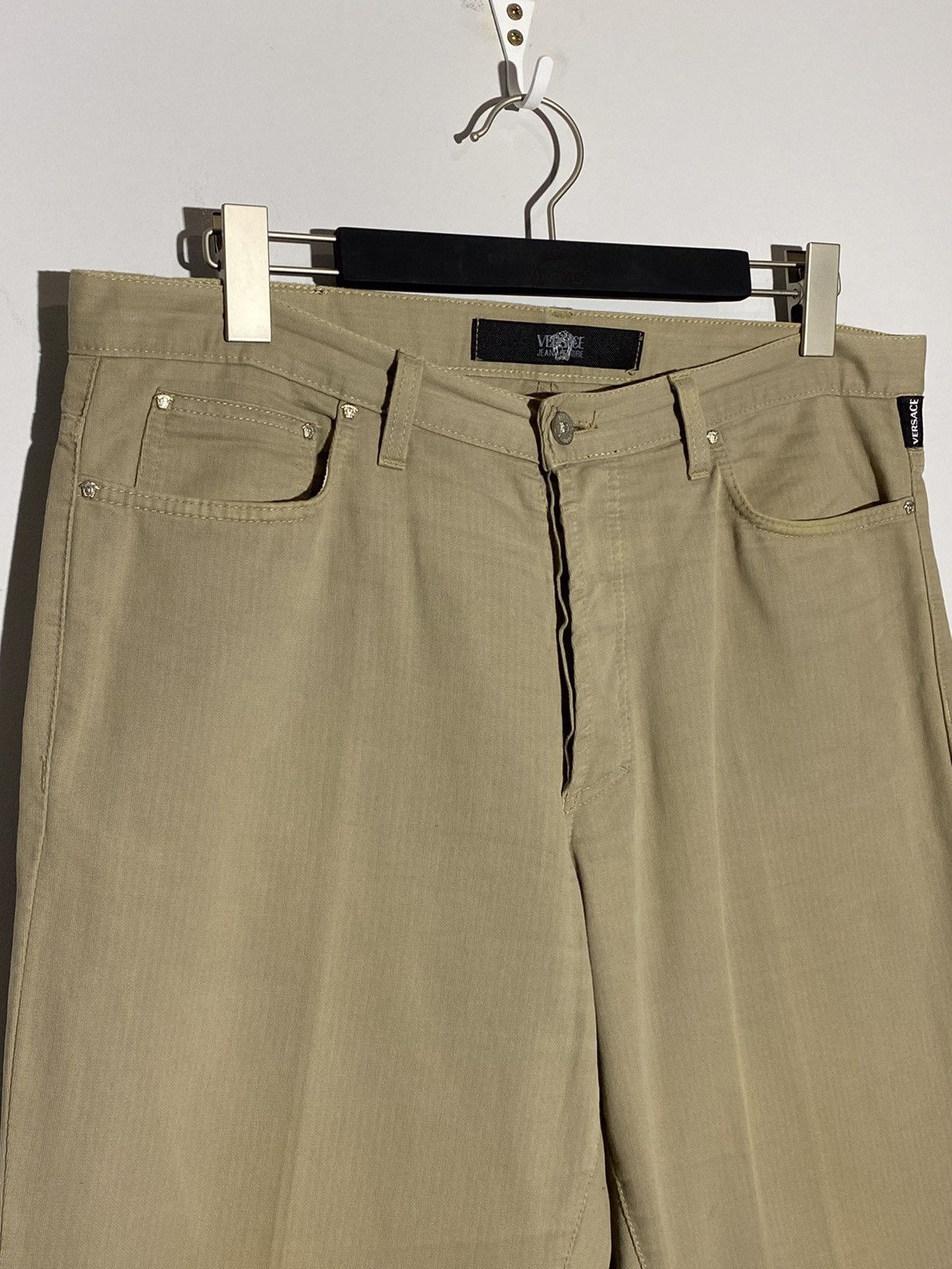 Versace Vintage 90s Versace Jeans Couture y2k streetwear rare rpants Size US 38 / EU 54 - 8 Thumbnail
