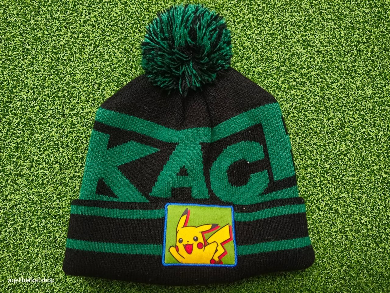 Pokemon NINTENDO Pokemon Pikachu Beanie Size ONE SIZE - 2 Thumbnail