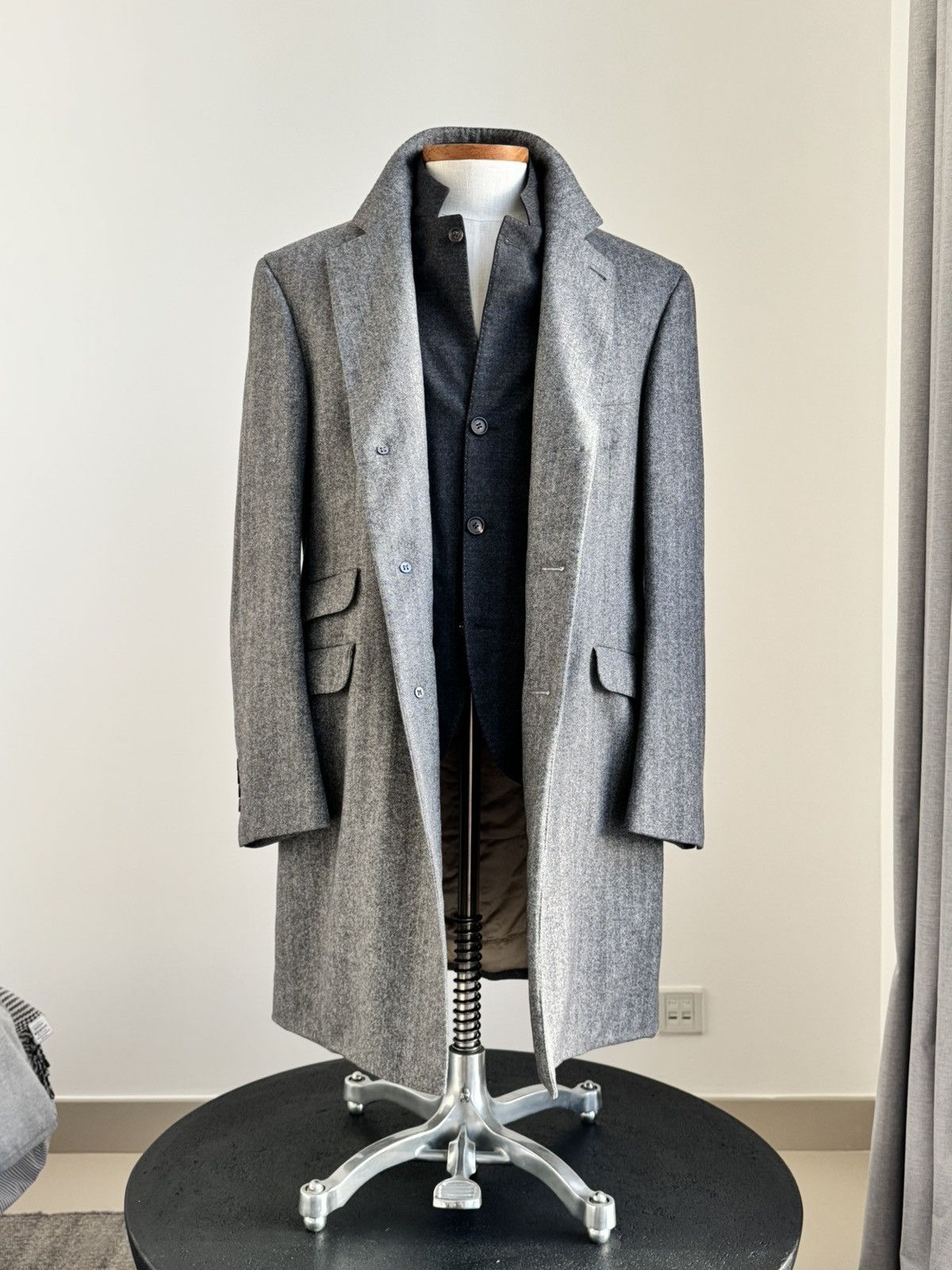 Brunello Cucinelli DEAL! VINTAGE Brunello Cucinelli Heavy Coat Size US L / EU 52-54 / 3 - 1 Thumbnail