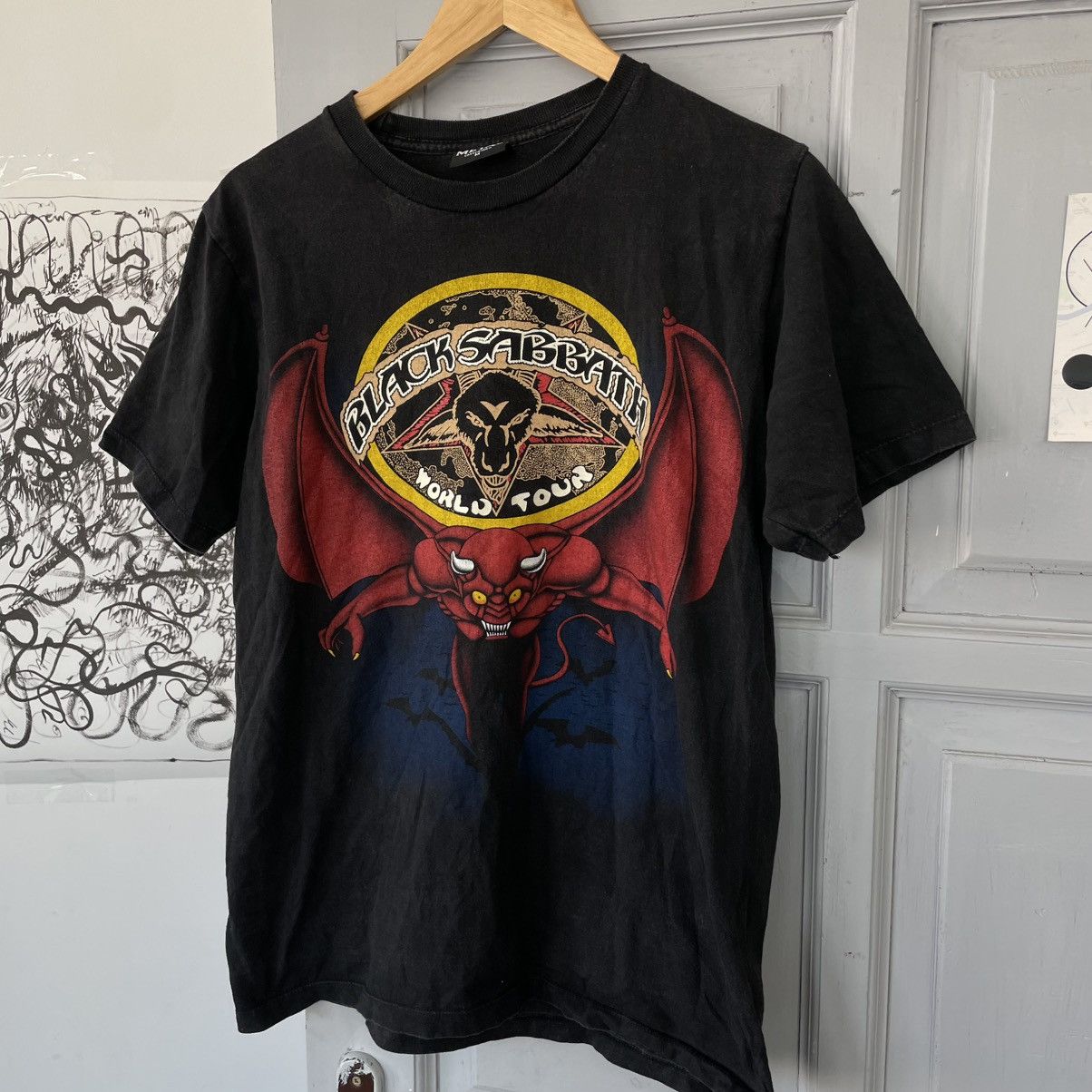Black Sabbath × Vintage Vintage 90’s Black Sabbath Band Shirt Medium Size US M / EU 48-50 / 2 - 1 Thumbnail