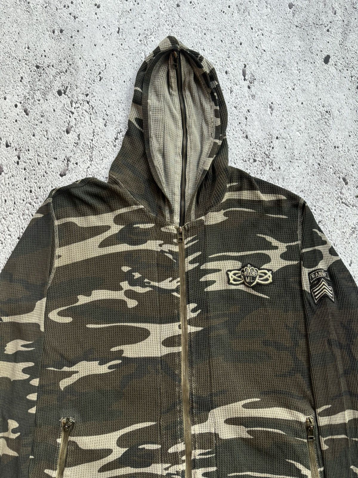 If Six Was Nine Double zipper power to the people black label camo Size US L / EU 52-54 / 3 - 3 Thumbnail
