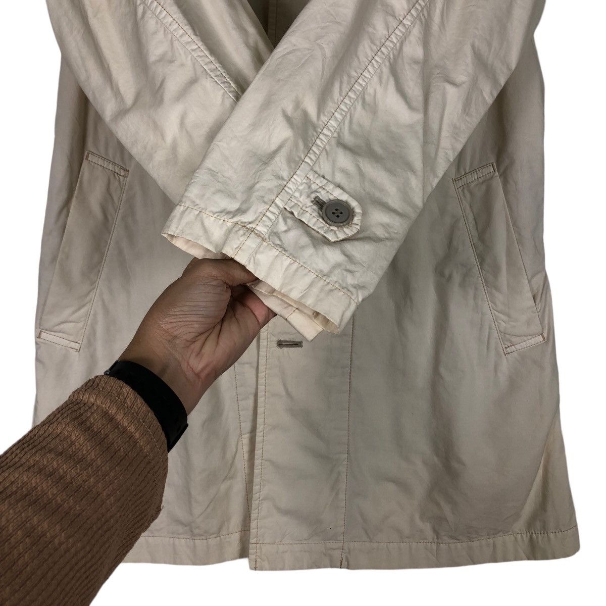 Issey Miyake 🔥Vintage Long Jacket Plantation Issey Miyake Japan Size US M / EU 48-50 / 2 - 13 Thumbnail