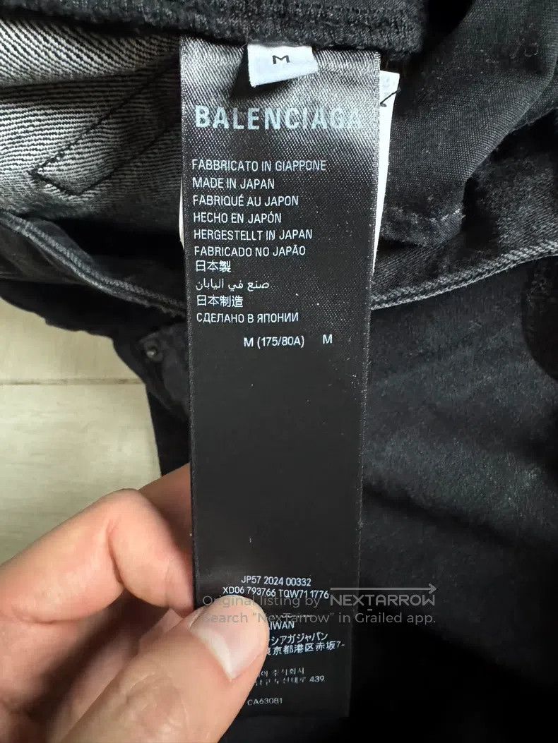 Balenciaga Balenciaga size M Patchwork Flare Denim Pants Size US 27 - 4 Thumbnail