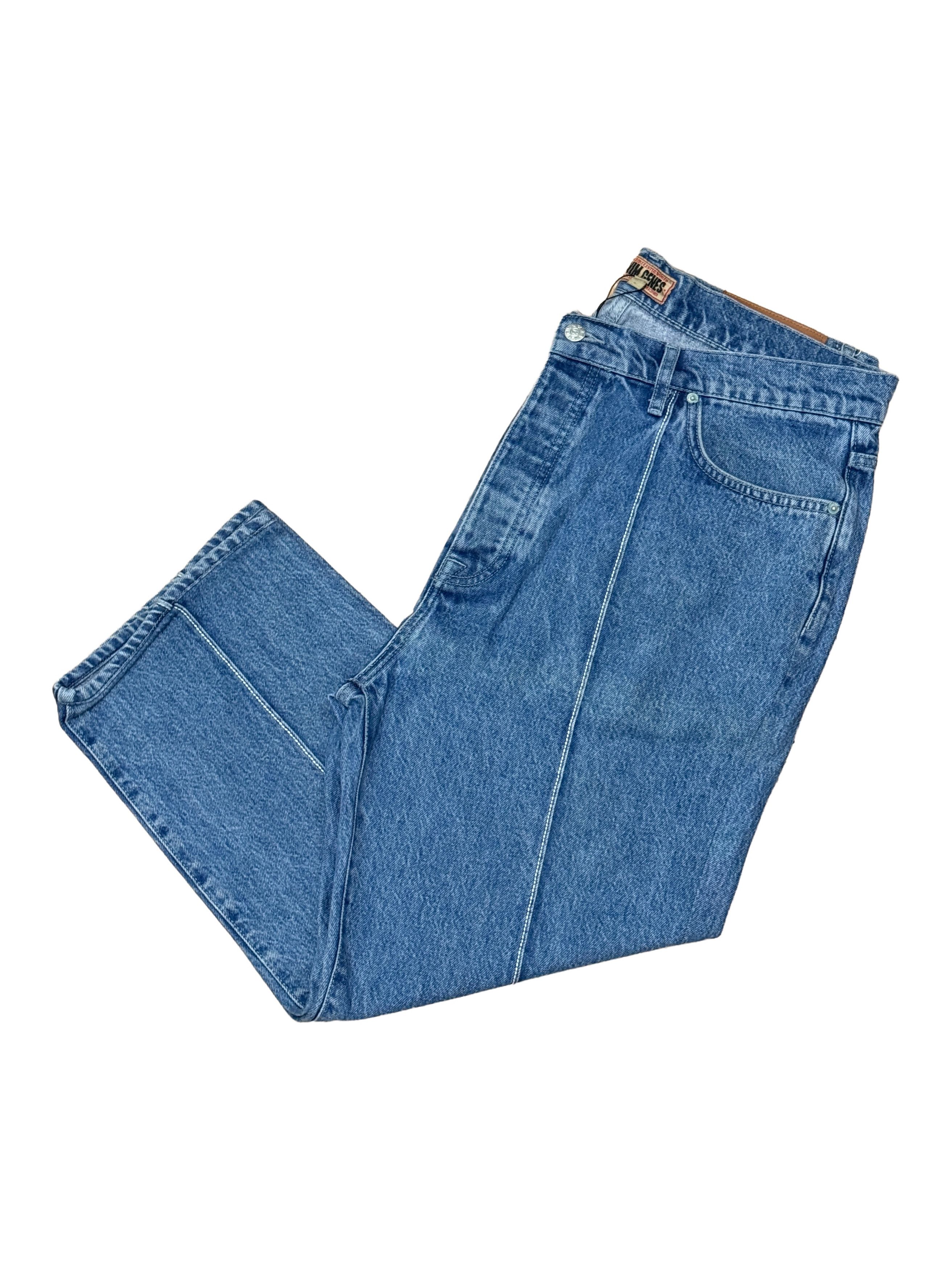 Corteiz Corteiz Alcatraz Baggy Jeans 'Washed Blue' | Grailed
