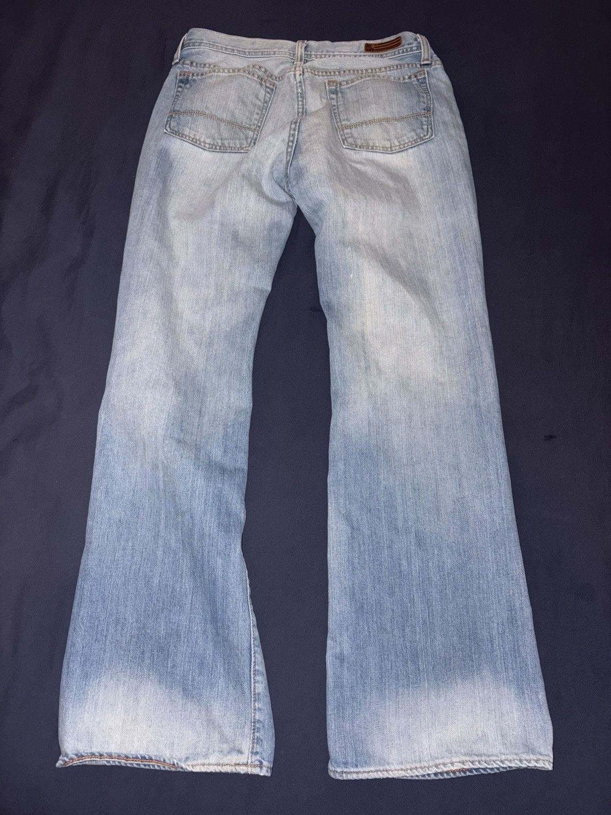 Polo Ralph Lauren Polo jean company low rise boot cut flare jeans sz 10/32 y2k Size 32" / US 10 / IT 46 - 4 Thumbnail