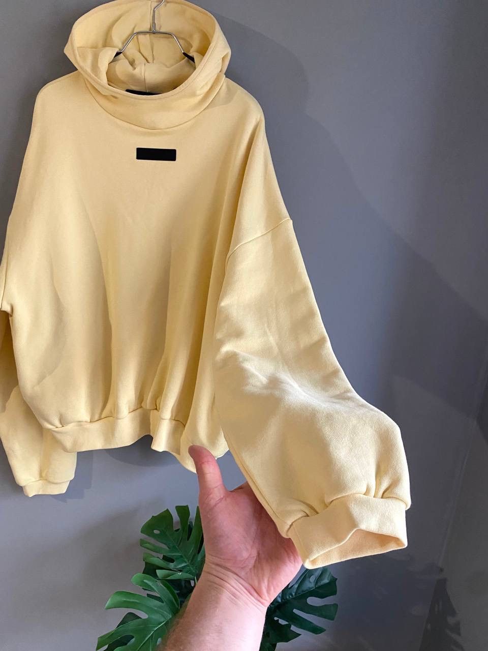 Fear of God Fear Of Good Essential Garden Yellow Pullover Hoodie, Size M Size US M / EU 48-50 / 2 - 9 Thumbnail