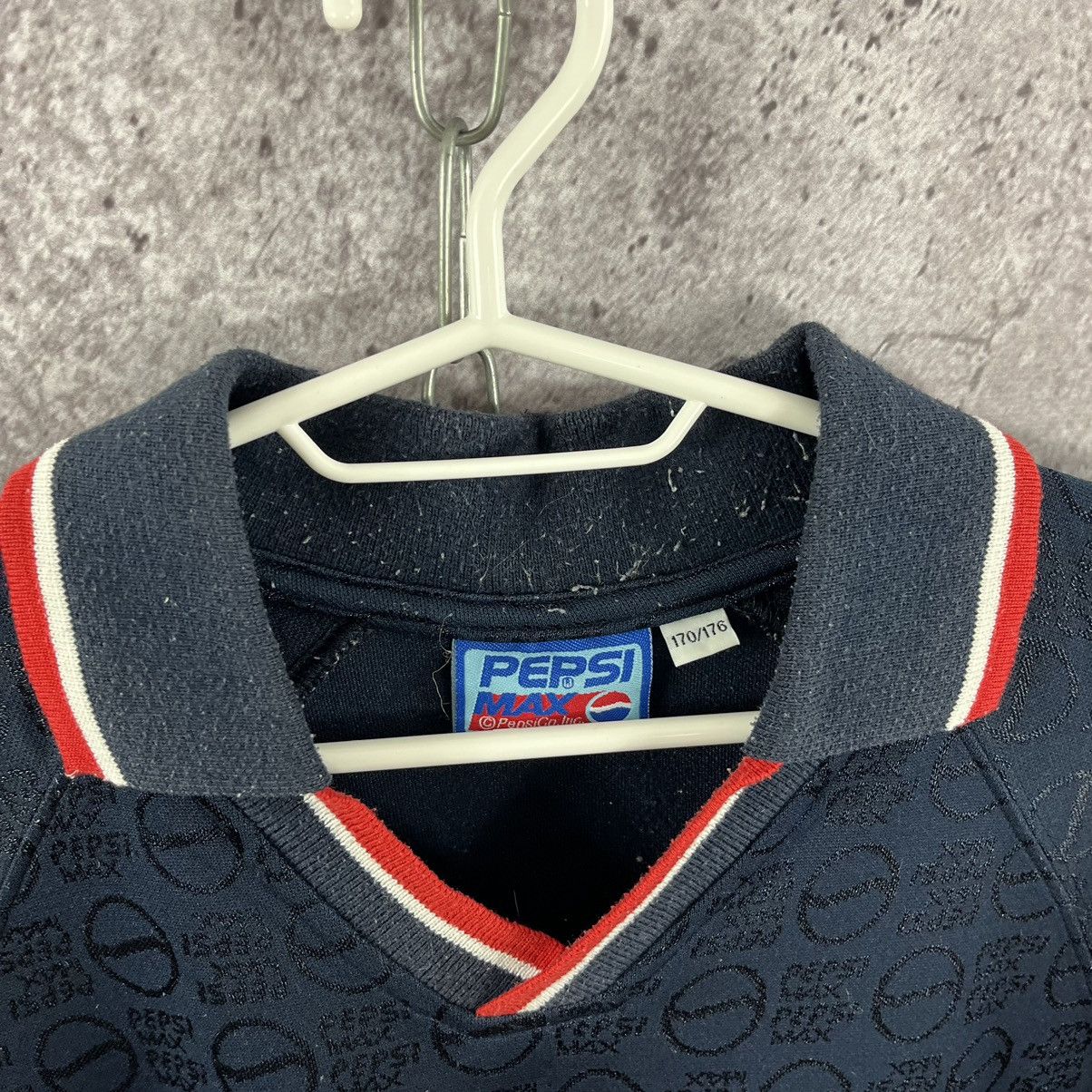 Pepsi × Vintage Vintage 90’s Pepsi Co Max Polo Jersey Size Small S Size US S / EU 44-46 / 1 - 11 Thumbnail