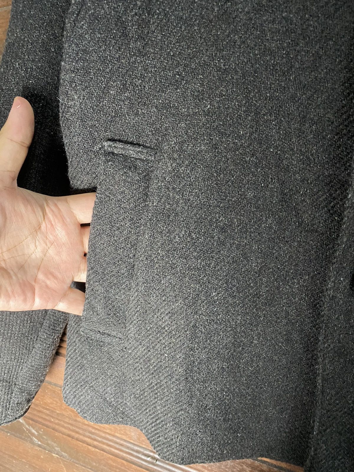 Issey Miyake × Vintage × Zucca Vintage Zucca Wool Jacket Size M / US 6-8 / IT 42-44 - 4 Thumbnail