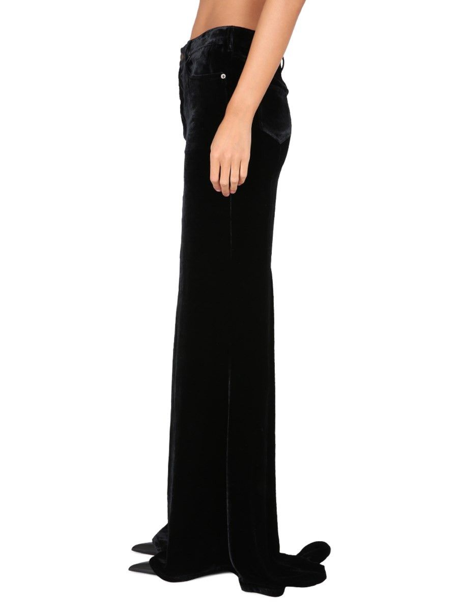 Saint Laurent Paris o1y0126 Maxi Skirt in Black Size 26" / US 2 / IT 38 - 2 Thumbnail