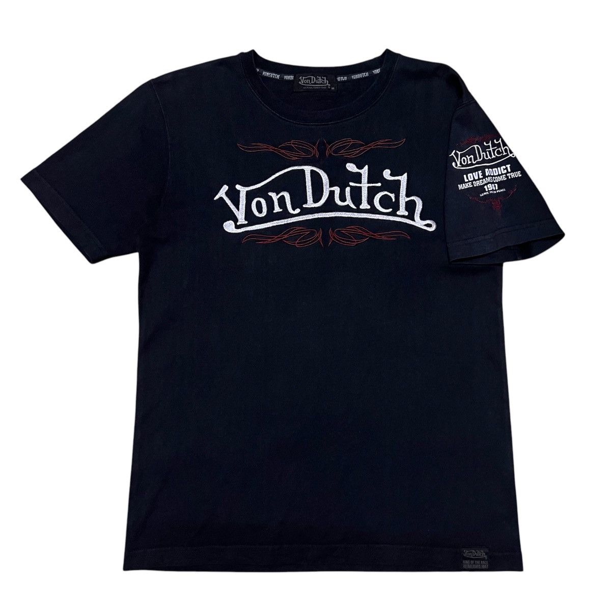 Von Dutch Big Logo T Shirt