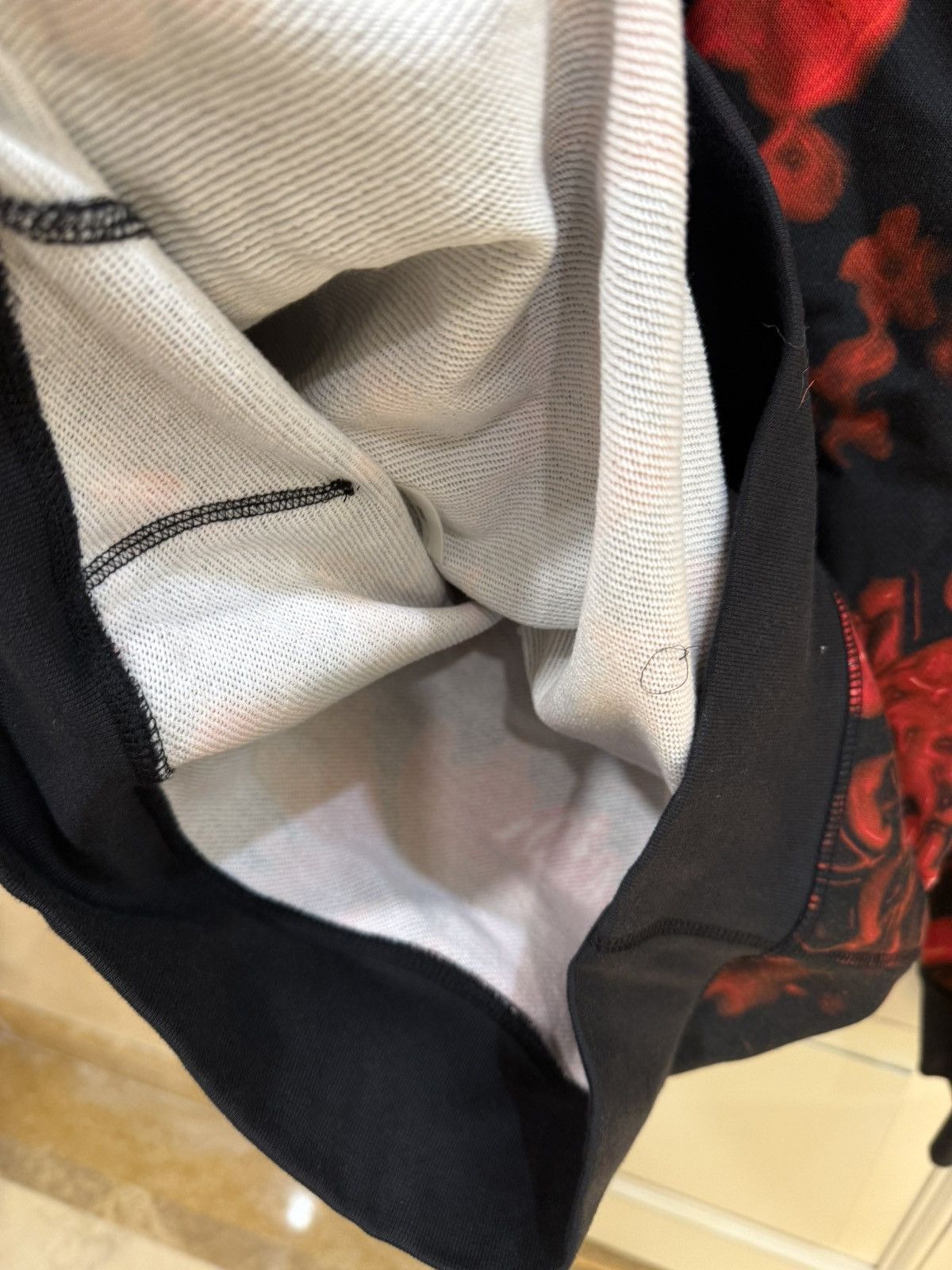 Alexander McQueen Floral print hoodie size M Size US M / EU 48-50 / 2 - 15 Thumbnail