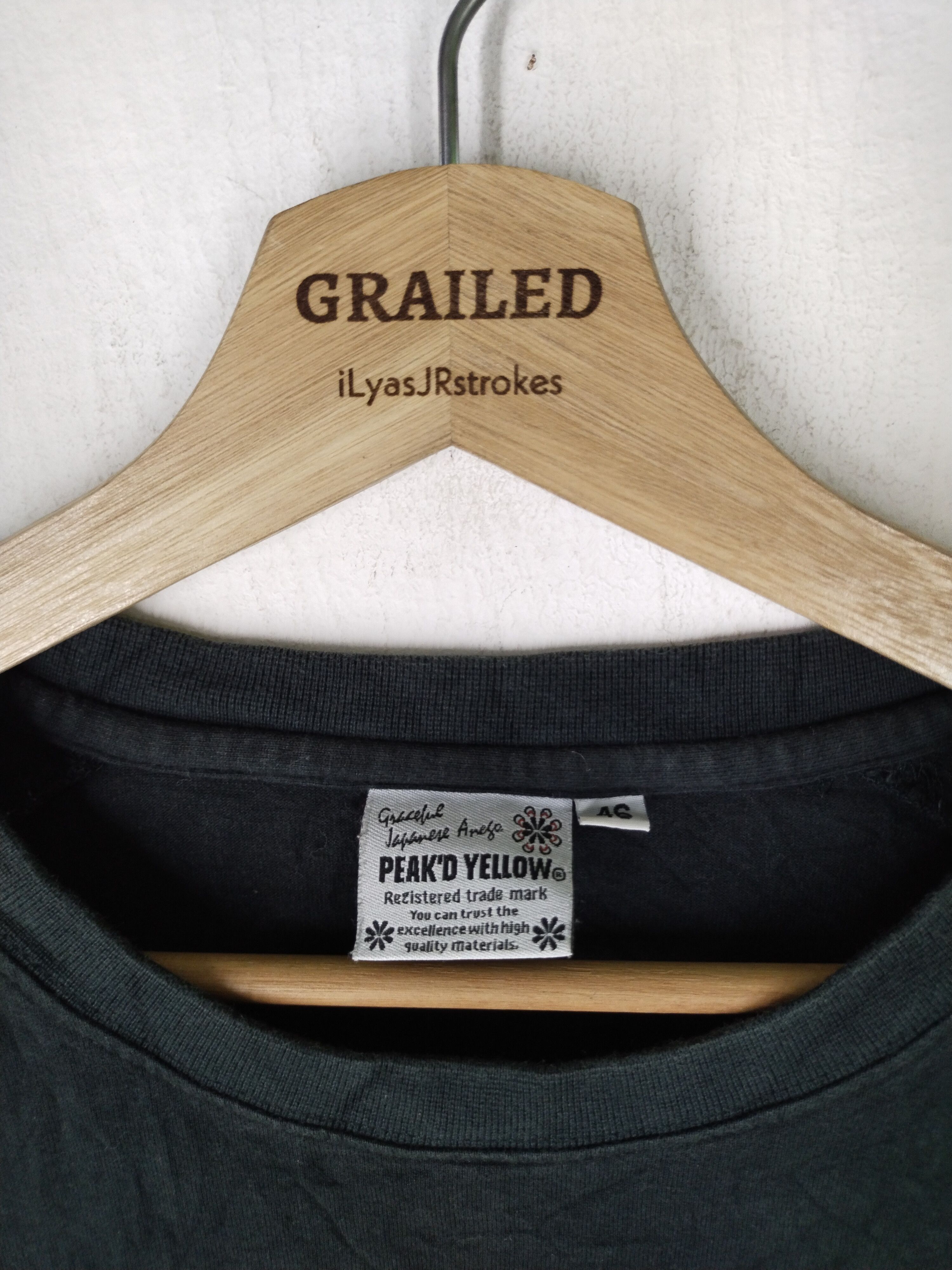 Japanese Brand Ted Company NRRA Peak'D Yellow Long Sleeve Tee Size US M / EU 48-50 / 2 - 18 Thumbnail