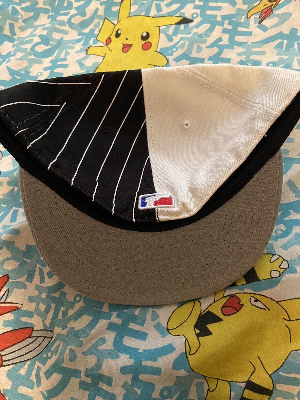 Fuck The Population FTP Rivals Fitted Hat White Size 8 Size ONE SIZE - 4 Thumbnail
