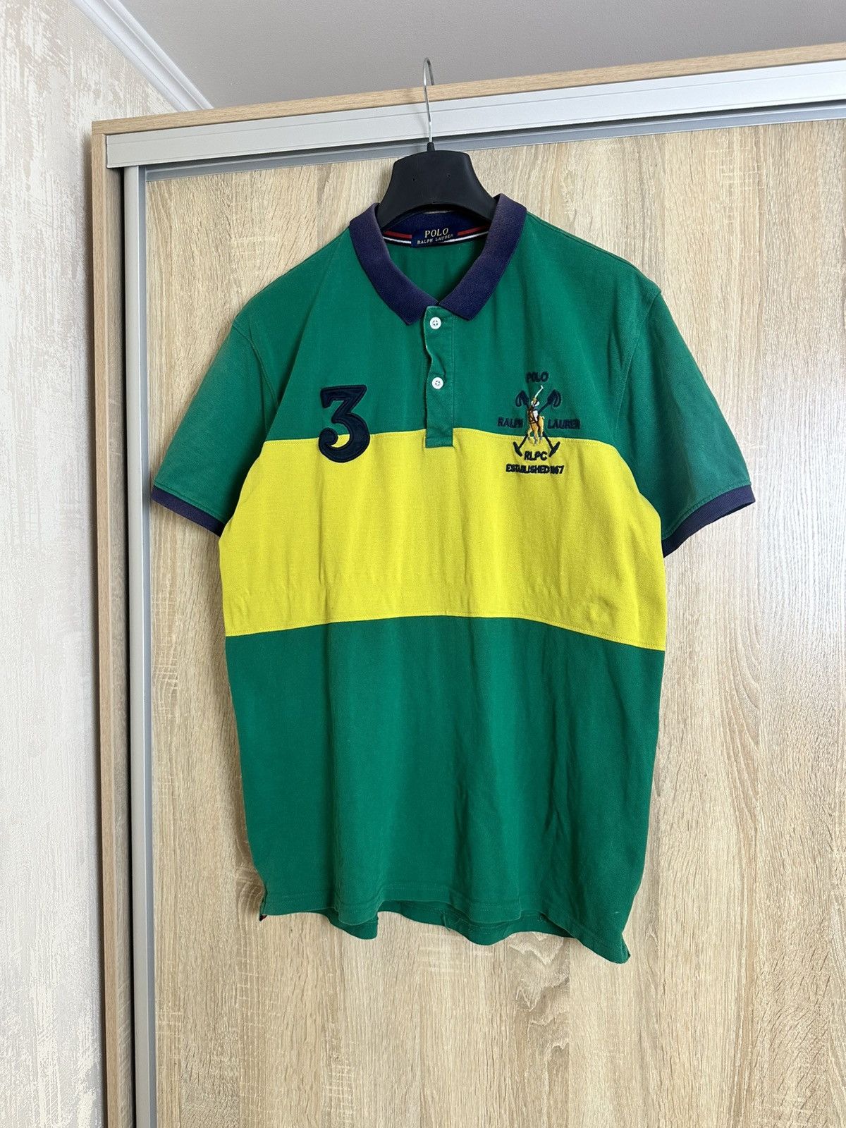 Polo Ralph Lauren 🔥 Polo Ralph Lauren Club Y2K Chief Keef Vintage Polo T Shirt Size US L / EU 52-54 / 3 - 1 Thumbnail