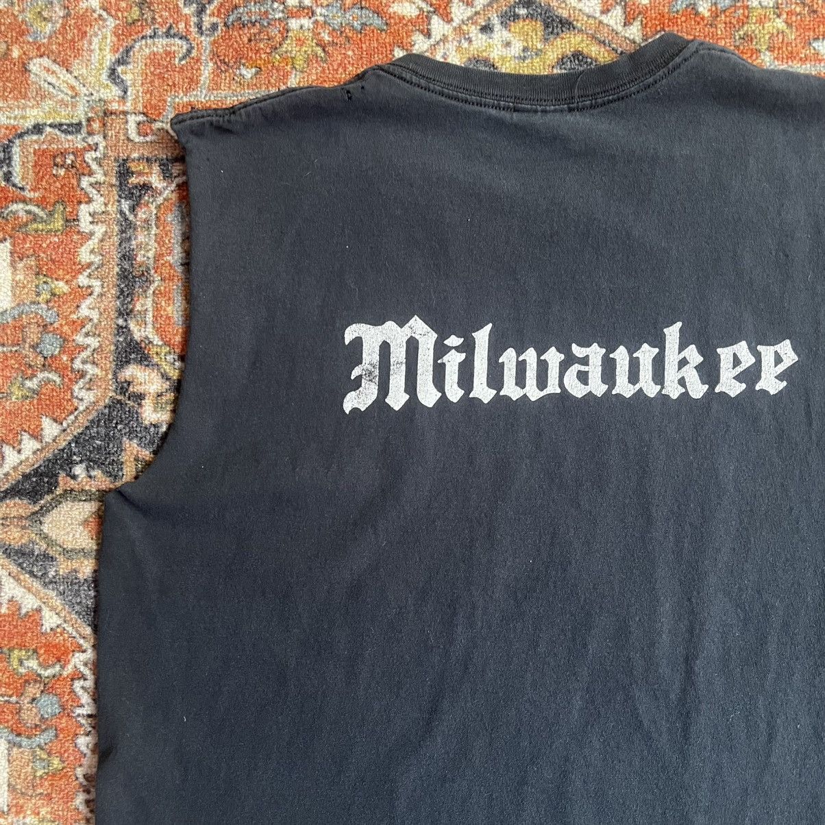Gildan 2010 Dawn of the dead Milwaukee biker tank top skeletons Size US L / EU 52-54 / 3 - 9 Thumbnail