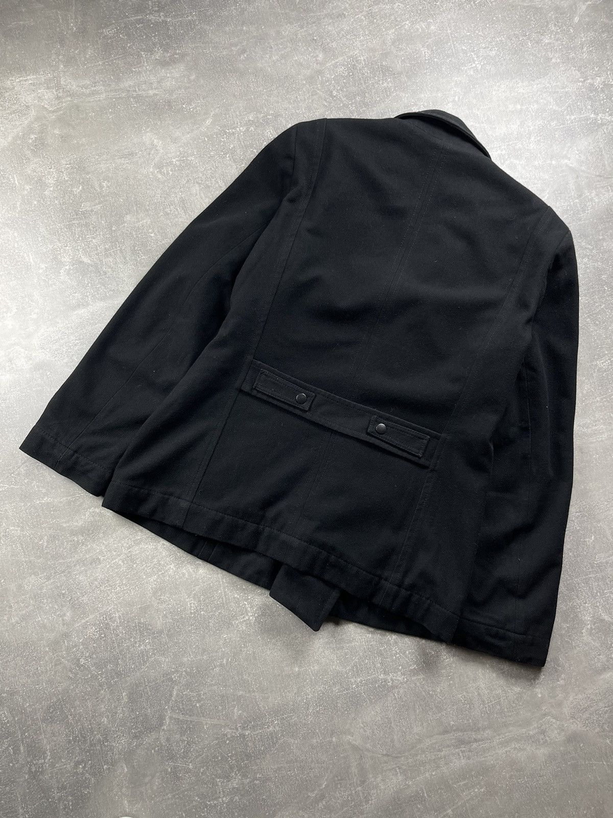 Diesel Diesel Avant Garde Double Breasted Wool Peacoat Black Size S / US 4 / IT 40 - 9 Thumbnail