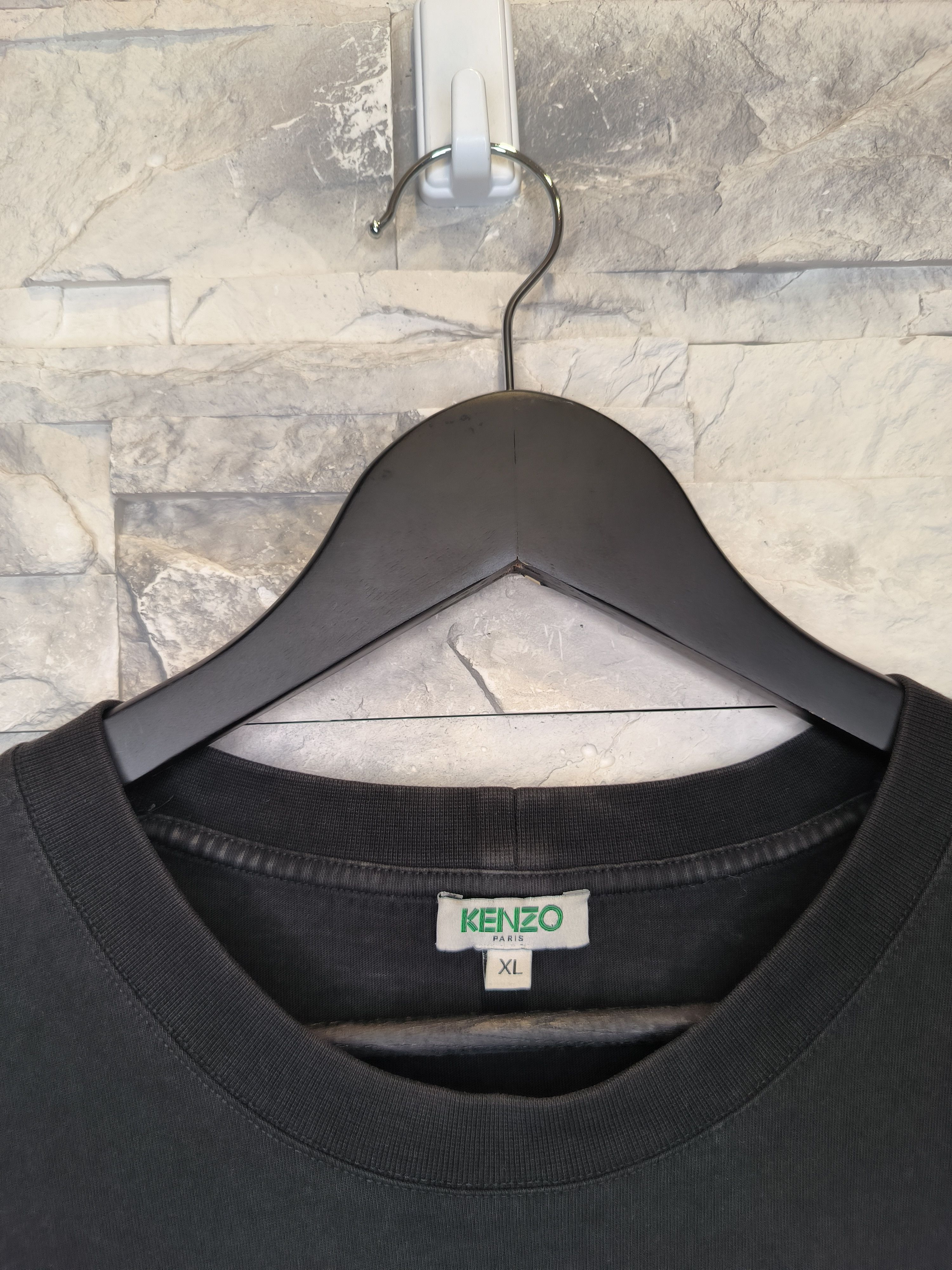 Kenzo Kenzo T-Shirt Logo Tiger Black Tee Size US XL / EU 56 / 4 - 4 Thumbnail