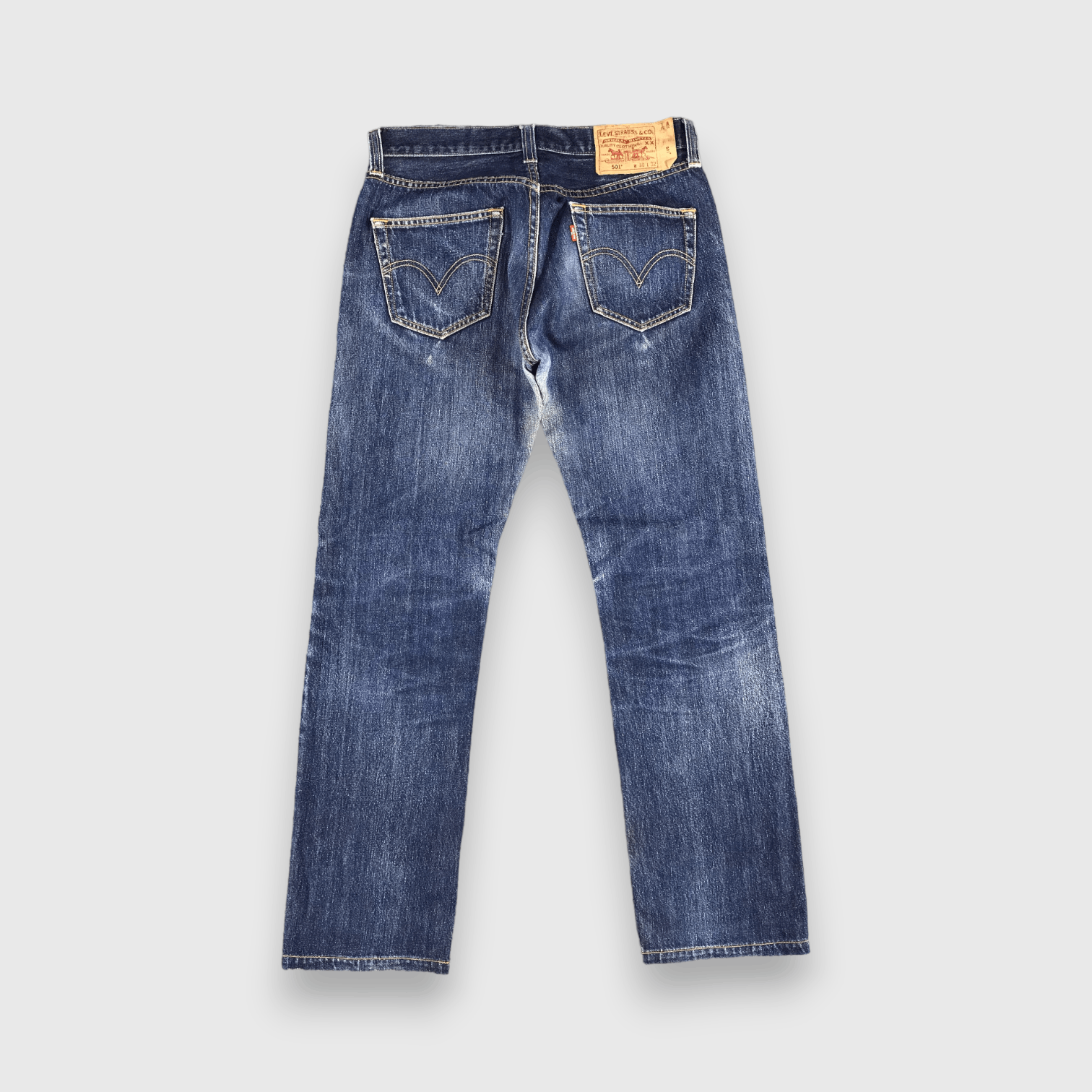 Levi's Vintage Blue Wash Levis 501 Jeans-J1782 Size US 31 - 2 Thumbnail