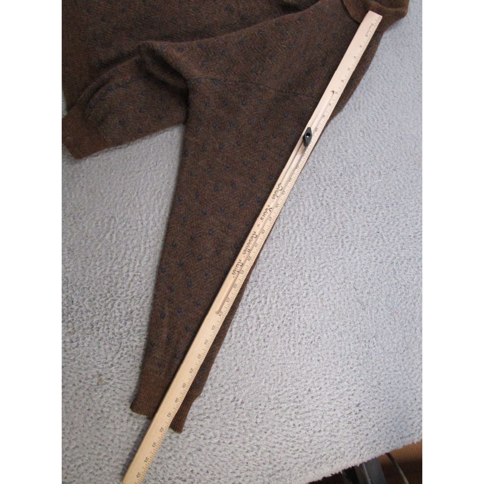 Coldwater Creek VINTAGE Coldwater Creek Sweater 2XL Wool Knitting Collared 90s Pullover Women Brown Read Size XXL / US 16-18 / IT 52-54 - 7 Thumbnail