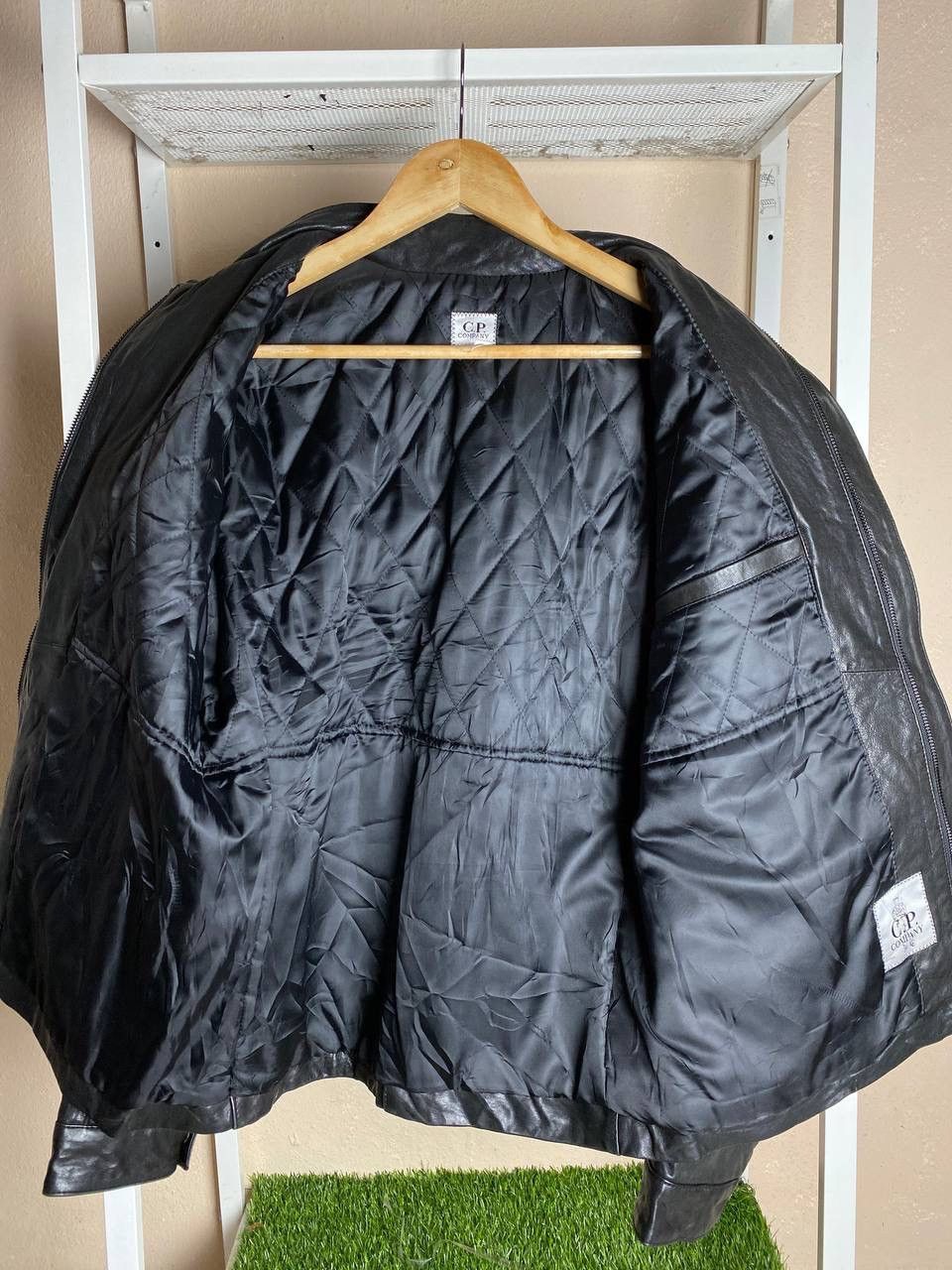 C.P. Company C.P Company Sheep Skin Leather Jacket Size US XS / EU 42 / 0 - 9 Thumbnail
