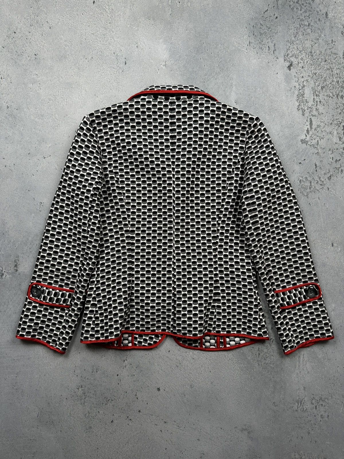 Chloe Archive Chloe Geometric Blazer Silk Blend Vintage Lux 1990s Size S / US 4 / IT 40 - 3 Thumbnail