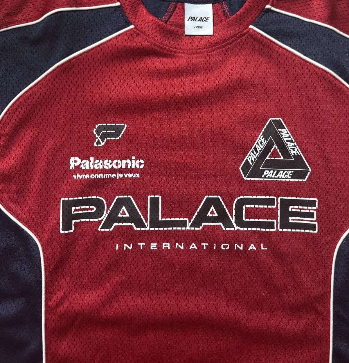 Palace Palace sport mit mesh top jersey Size US L / EU 52-54 / 3 - 3 Thumbnail