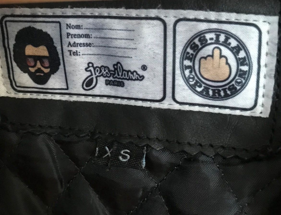Other Jess Ilann rare bomber jacket suede leather weed patch XS Size US XS / EU 42 / 0 - 4 Thumbnail