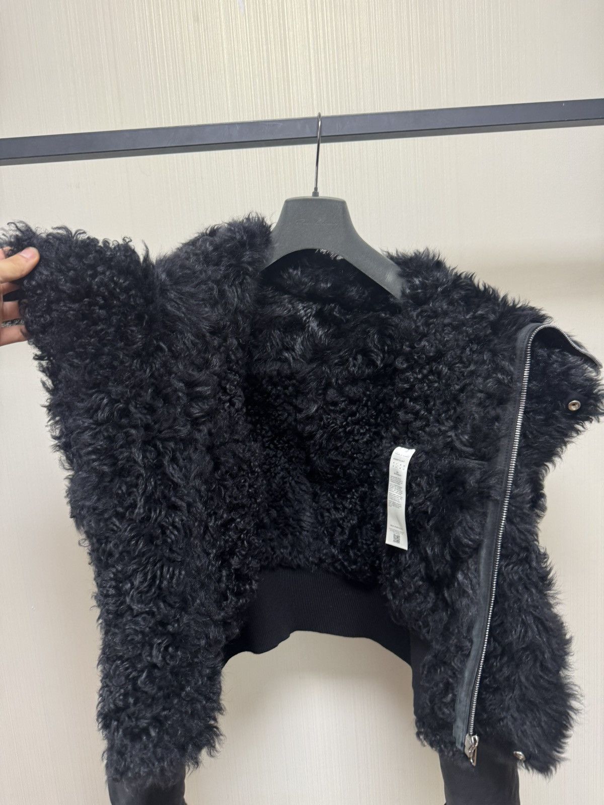 Rick Owens Rick owens Shearling Cropped Alice parke Size US M / EU 48-50 / 2 - 5 Thumbnail