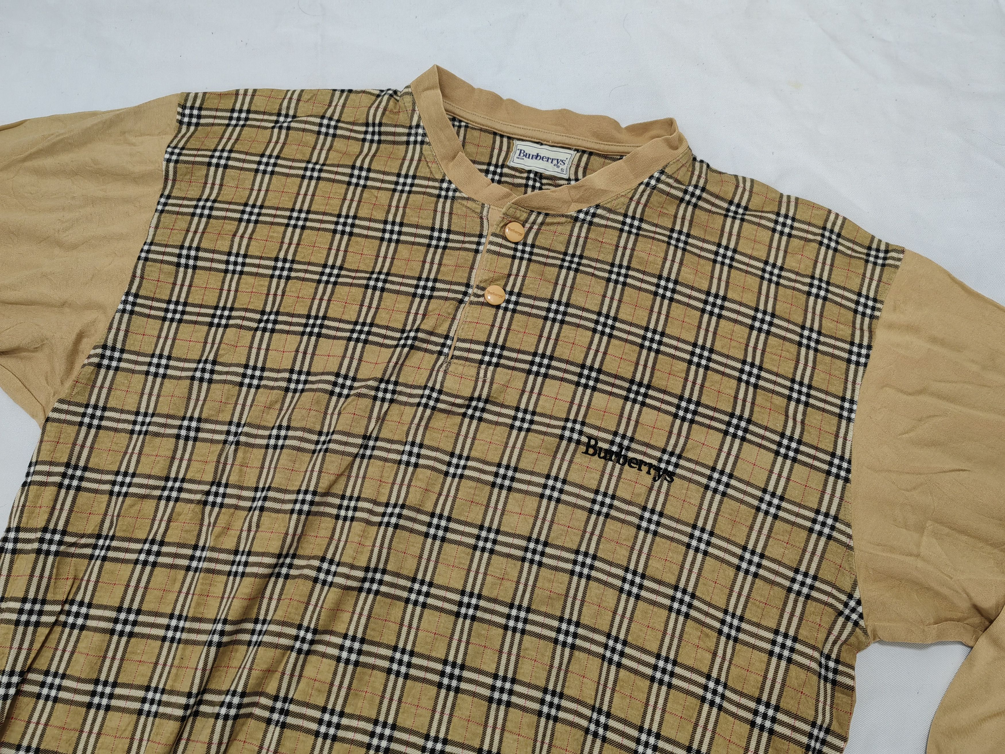 Burberry Vintage Burberrys Jumper Nova Check Size US S / EU 44-46 / 1 - 1 Thumbnail