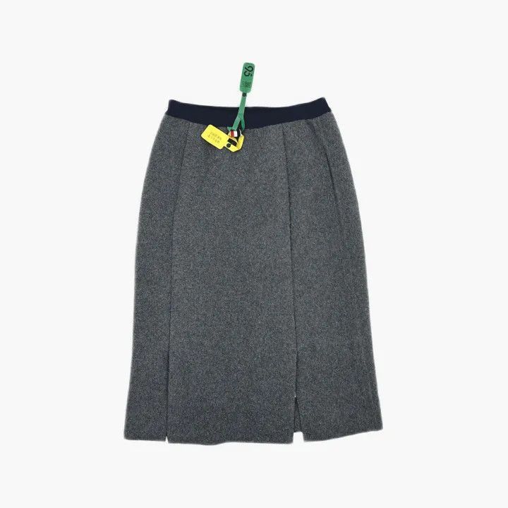 Thom Browne Thom Browne Gray Color-Blocked Skirt -2507 Size US 44 / EU 60 - 2 Thumbnail