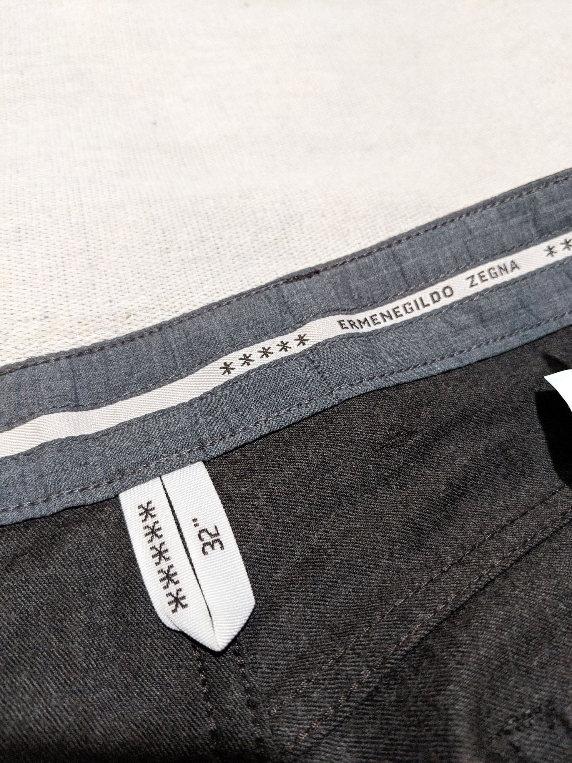 Ermenegildo Zegna Wool Zegna pants mens 32 27 Size US 32 / EU 48 - 11 Thumbnail