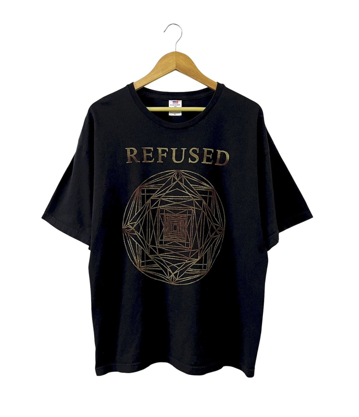 Band Tees VINTAGE 00s REFUSED SWEEDISH HARDCORE PUNK BAND TSHIRT Size US XL / EU 56 / 4 - 1 Thumbnail